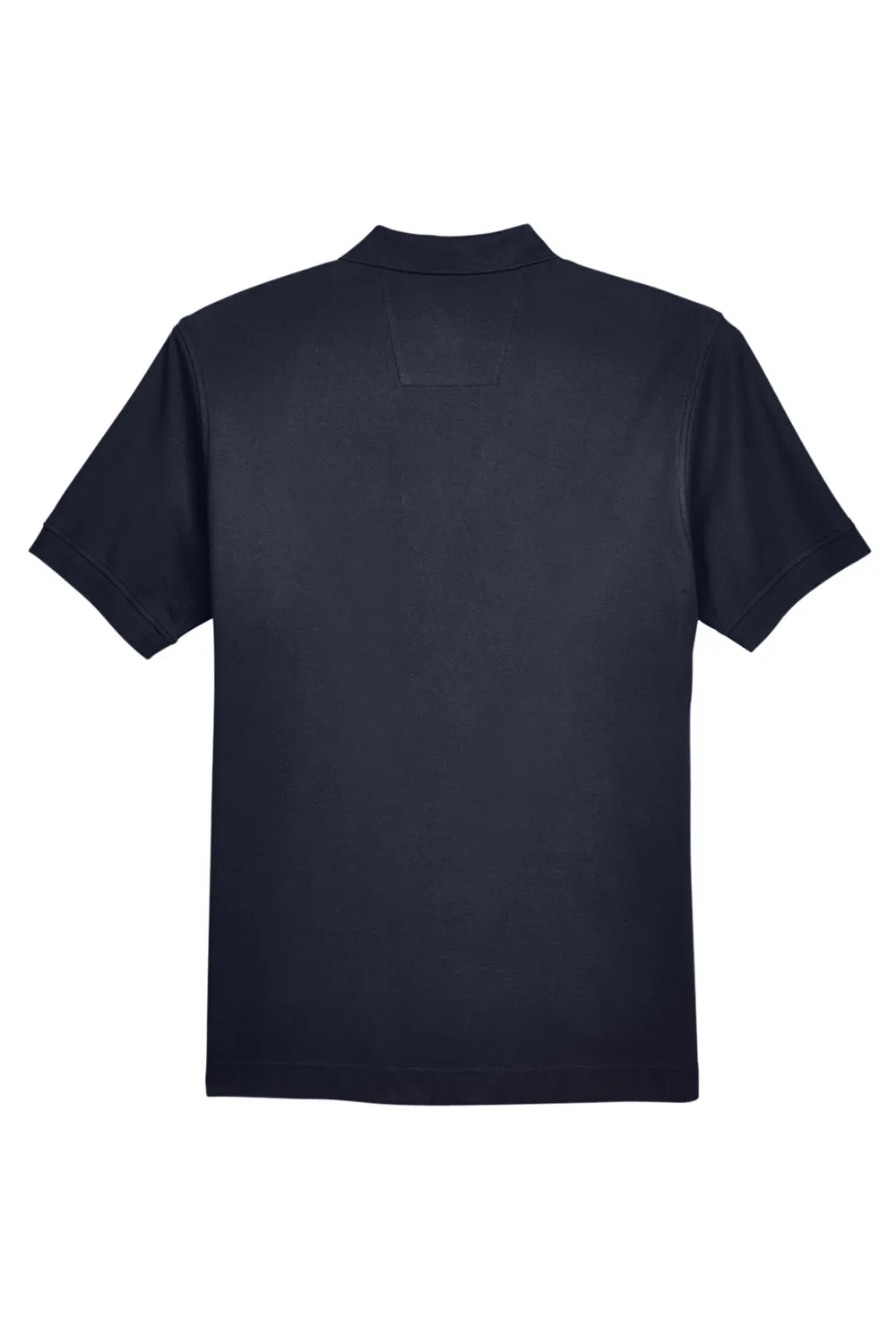 Devon & Jones Mens Short Sleeve Polo Shirt - Navy Blue