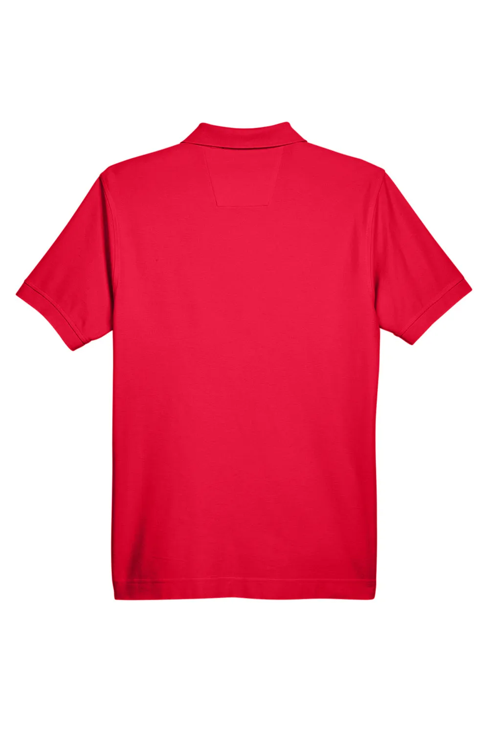 Devon & Jones Mens Short Sleeve Polo Shirt - Red