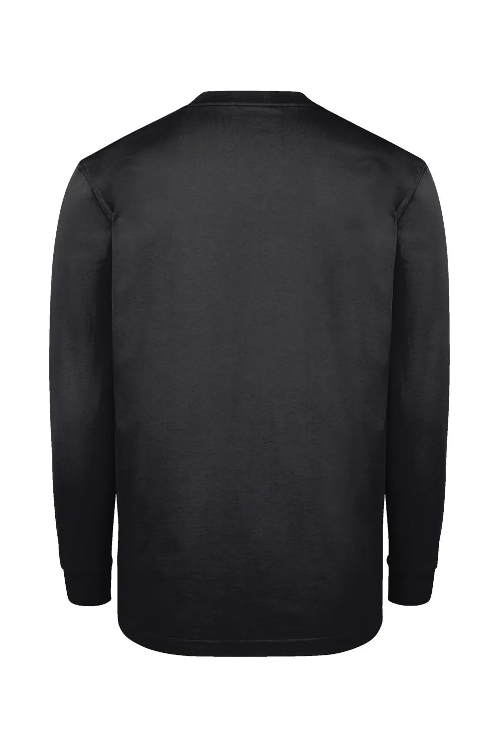 Dickies Mens Long Sleeve Crewneck T-Shirt w/ Pocket - Black