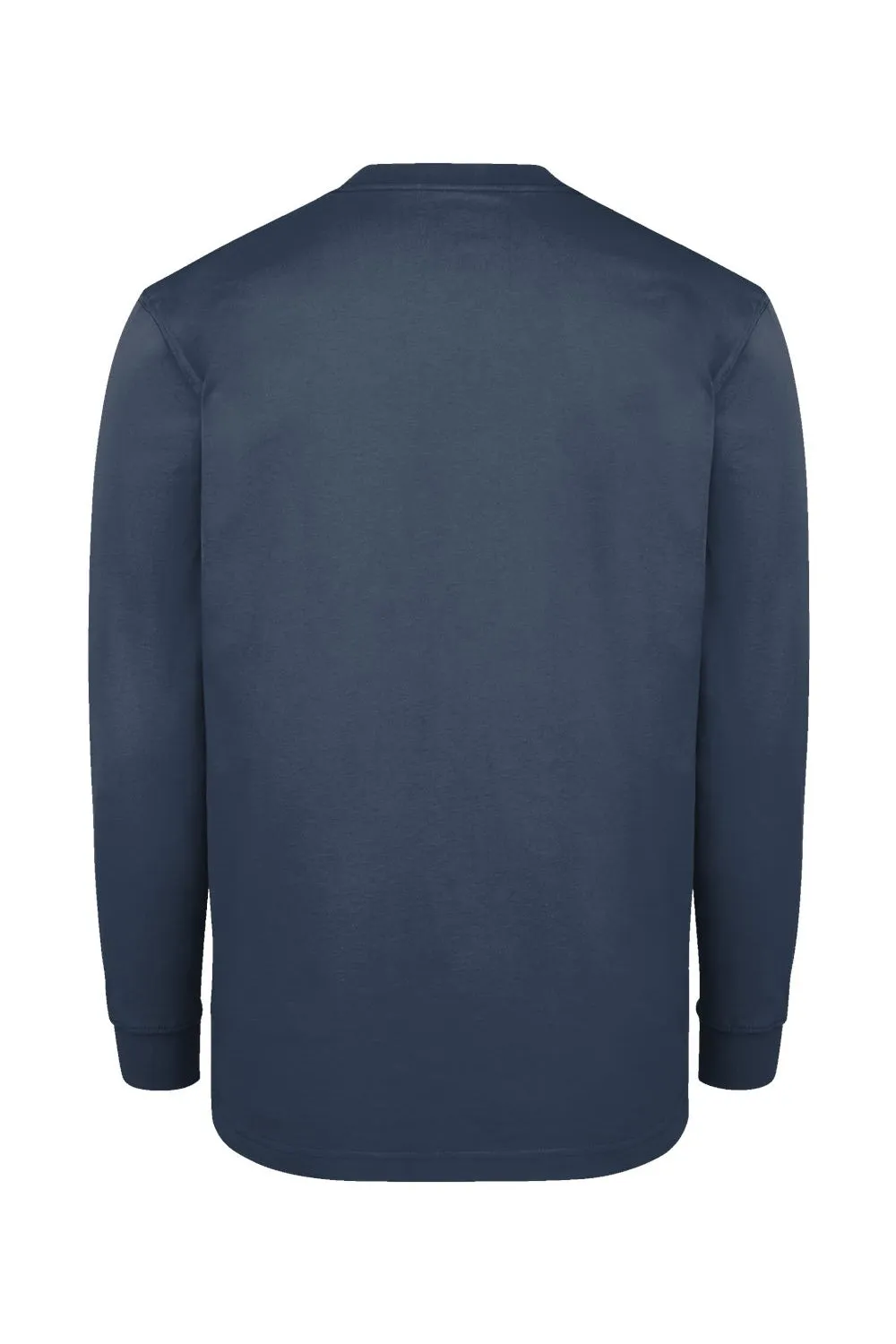 Dickies Mens Long Sleeve Crewneck T-Shirt w/ Pocket - Dark Navy Blue