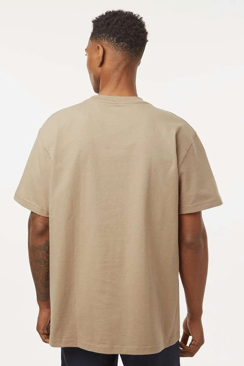 Dickies Mens Traditional Short Sleeve Crewneck T-Shirt w/ Pocket - Desert Sand