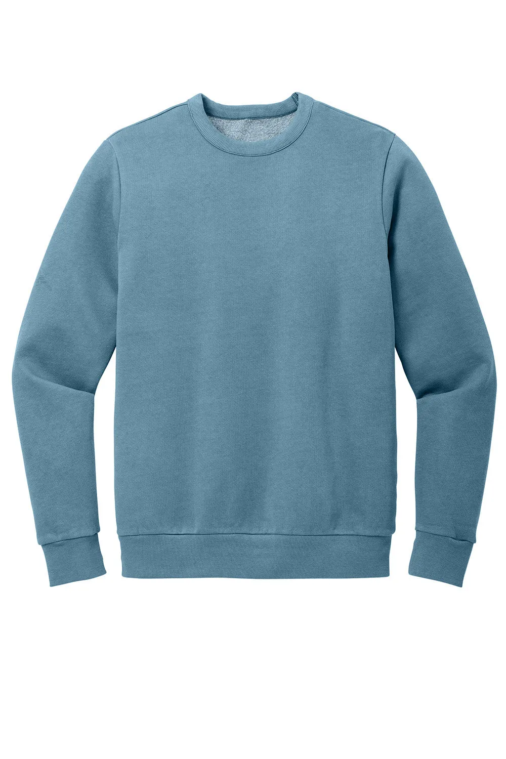 District Mens District Wash Fleece Crewneck Sweatshirt - Dusk Blue