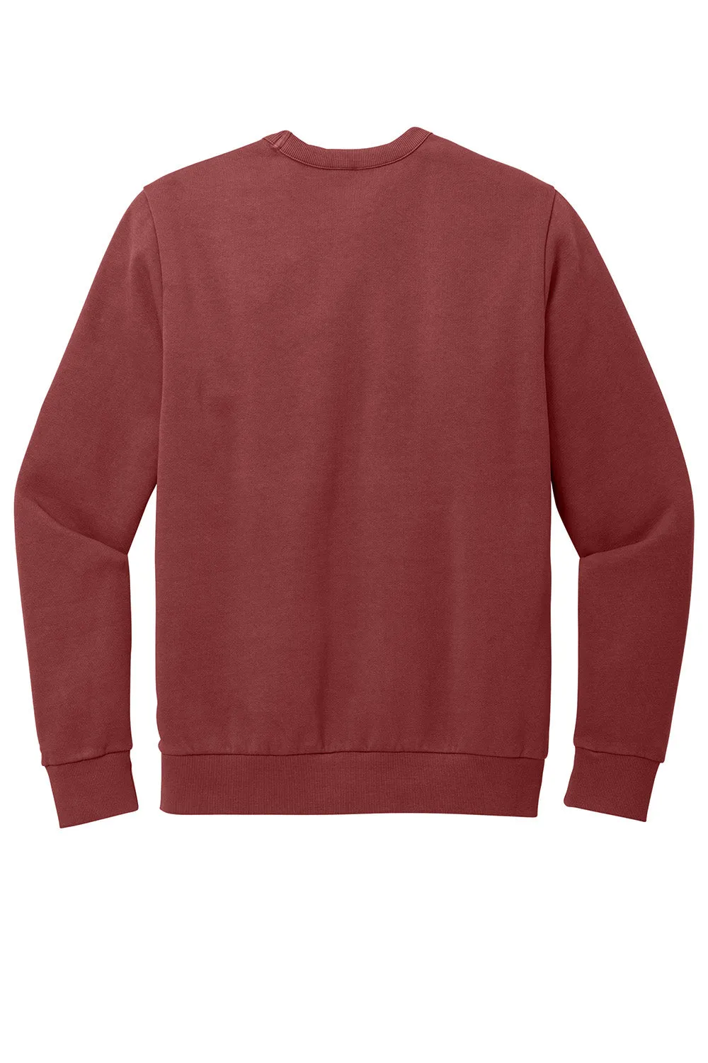 District Mens District Wash Fleece Crewneck Sweatshirt - Garnet Red