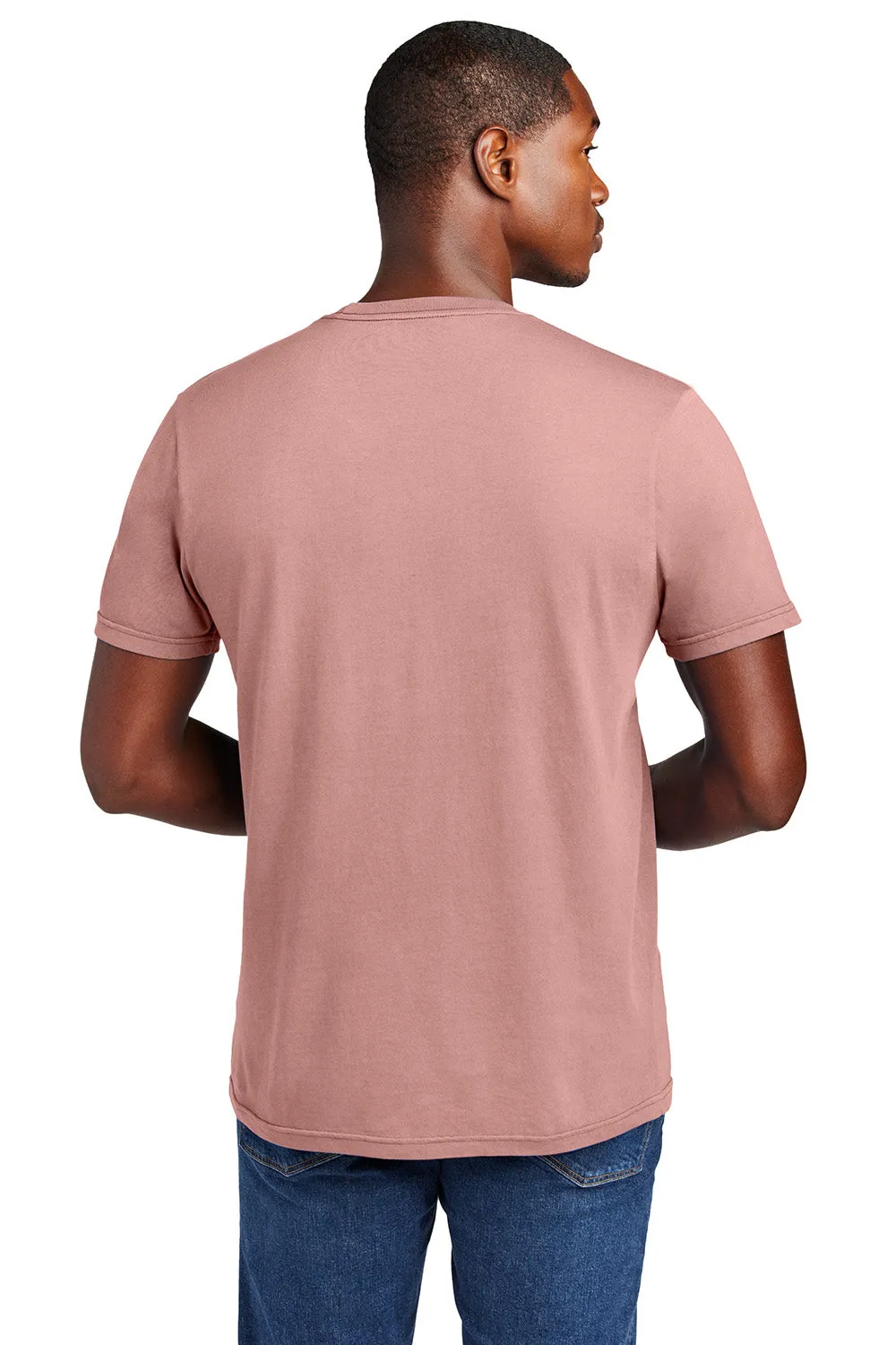 District Mens District Wash Short Sleeve Crewneck T-Shirt - Cactus Rose Pink