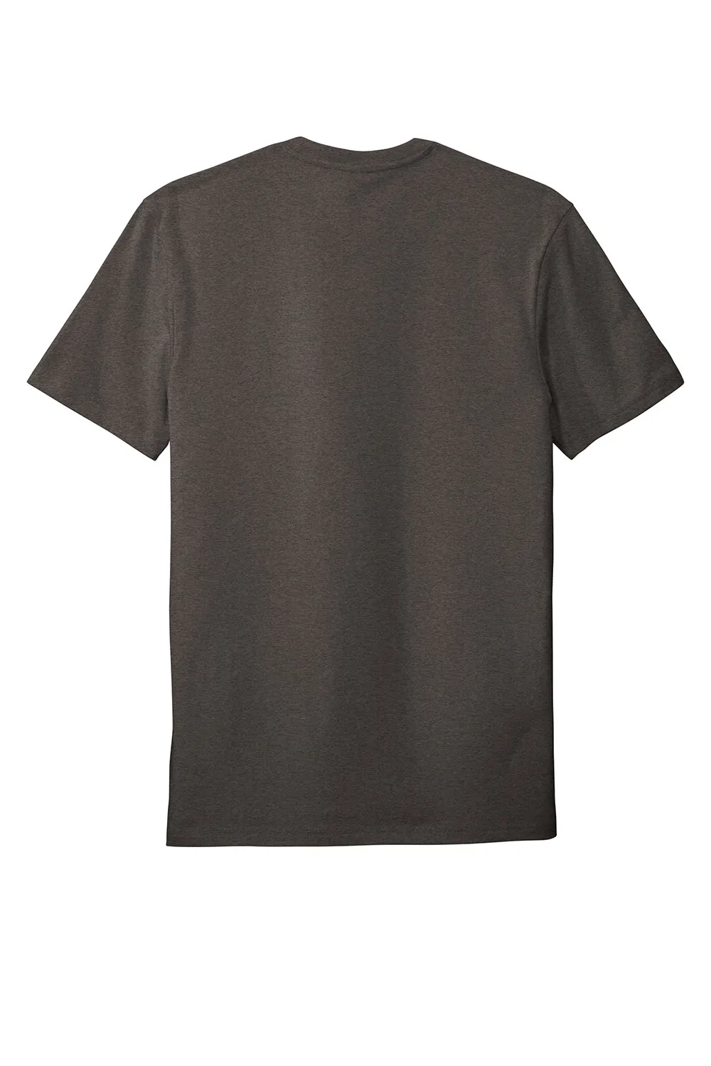 District Mens Flex Short Sleeve Crewneck T-Shirt - Heather Charcoal Grey