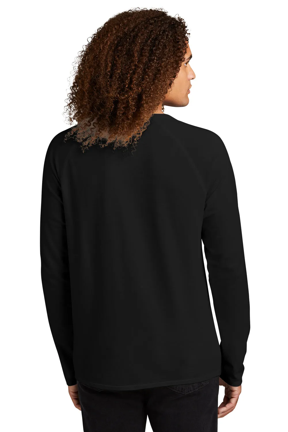 District Mens French Terry Crewneck Sweatshirt - Black