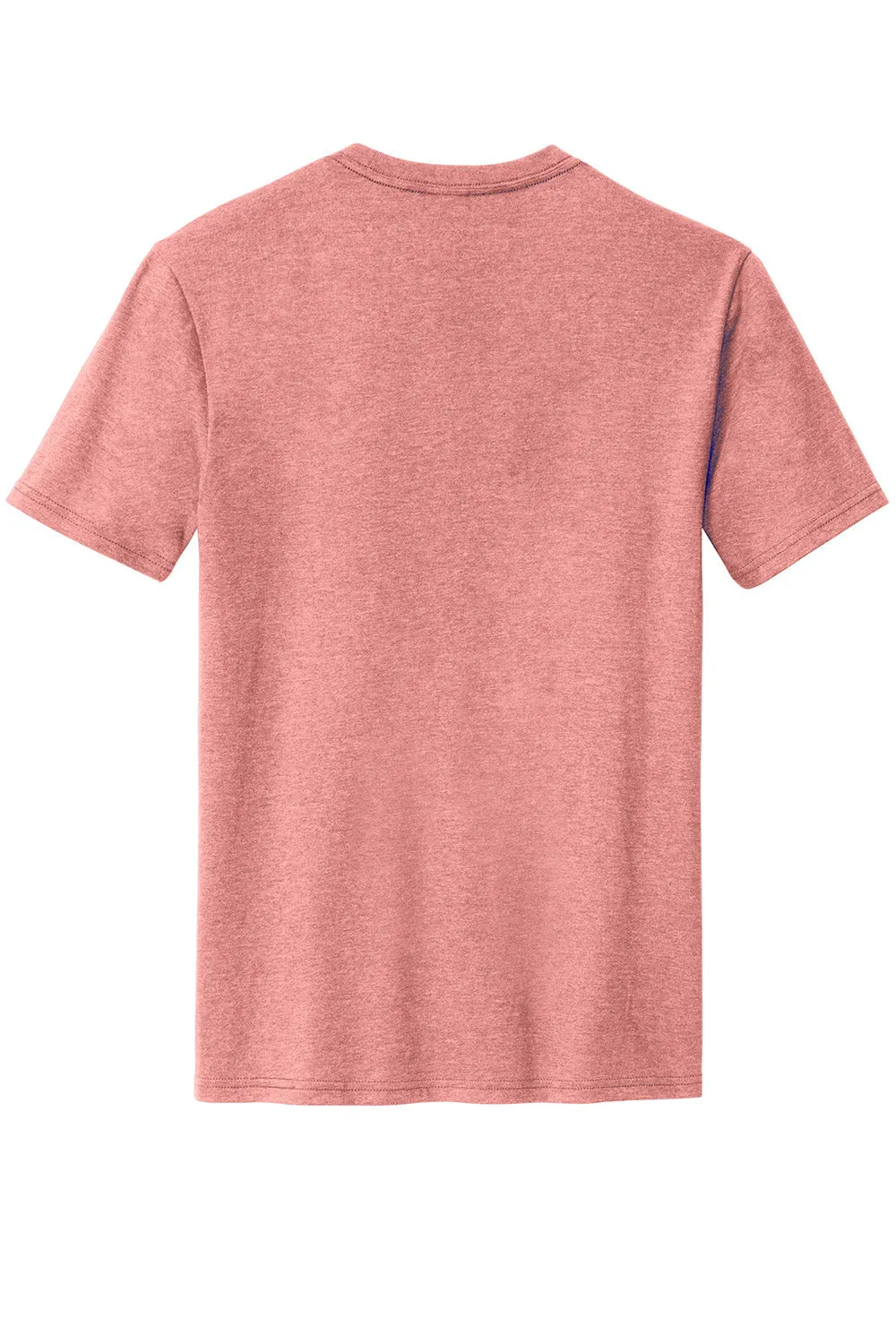 District Mens Perfect Blend Short Sleeve Crewneck T-Shirt - Blush Pink Frost