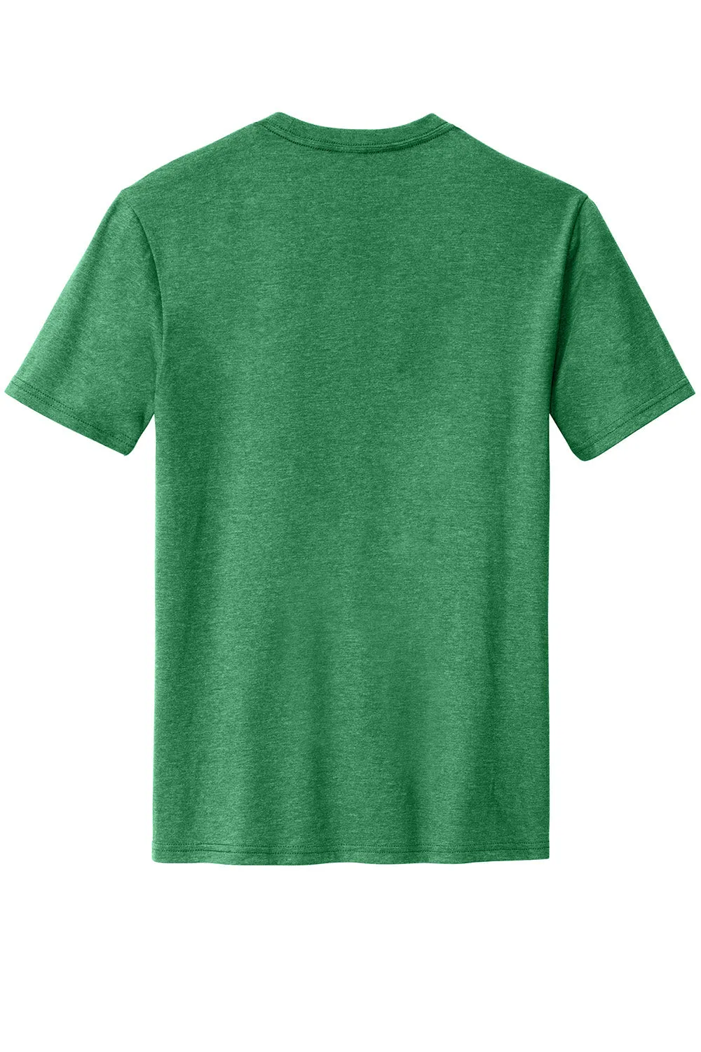 District Mens Perfect Blend Short Sleeve Crewneck T-Shirt - Heather Kelly Green