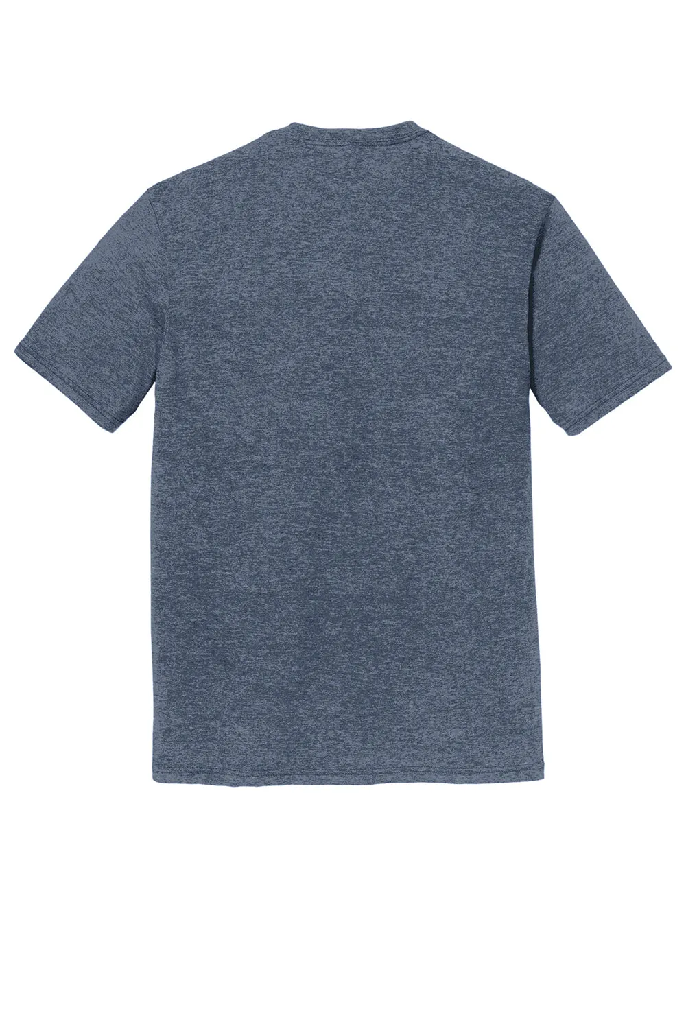 District Mens Perfect DTG Short Sleeve Crewneck T-Shirt - Navy Blue Frost