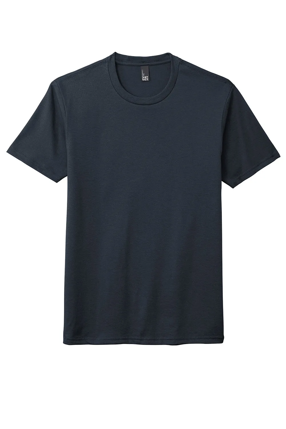 District Mens Perfect DTG Short Sleeve Crewneck T-Shirt - New Navy Blue