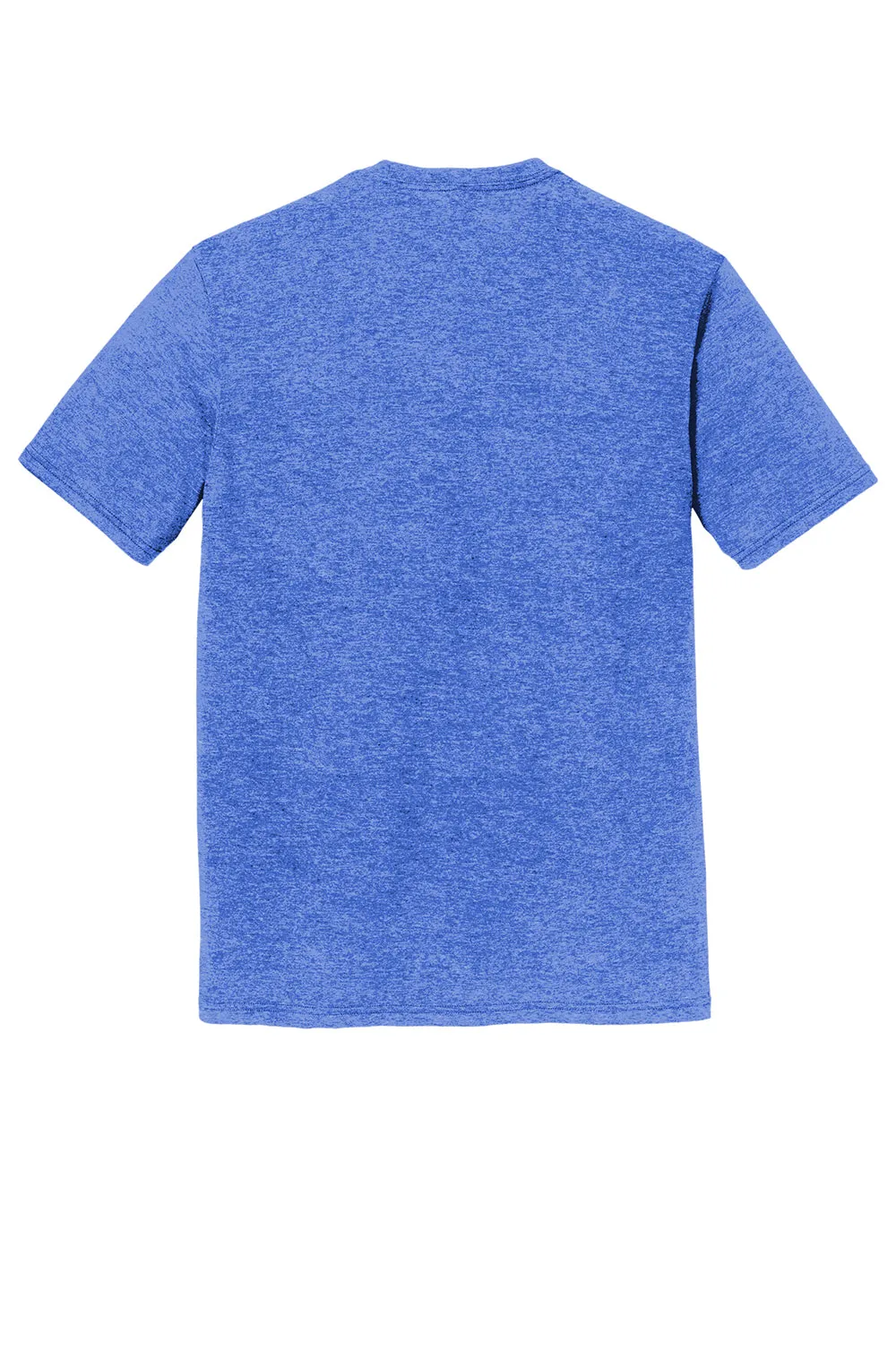 District Mens Perfect DTG Short Sleeve Crewneck T-Shirt - Royal Blue Frost