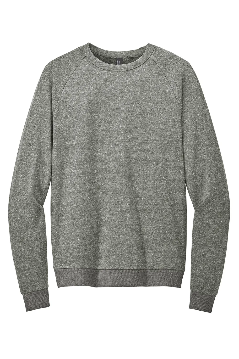 District Mens Perfect Tri Fleece Crewneck Sweatshirt - Heather Charcoal Grey