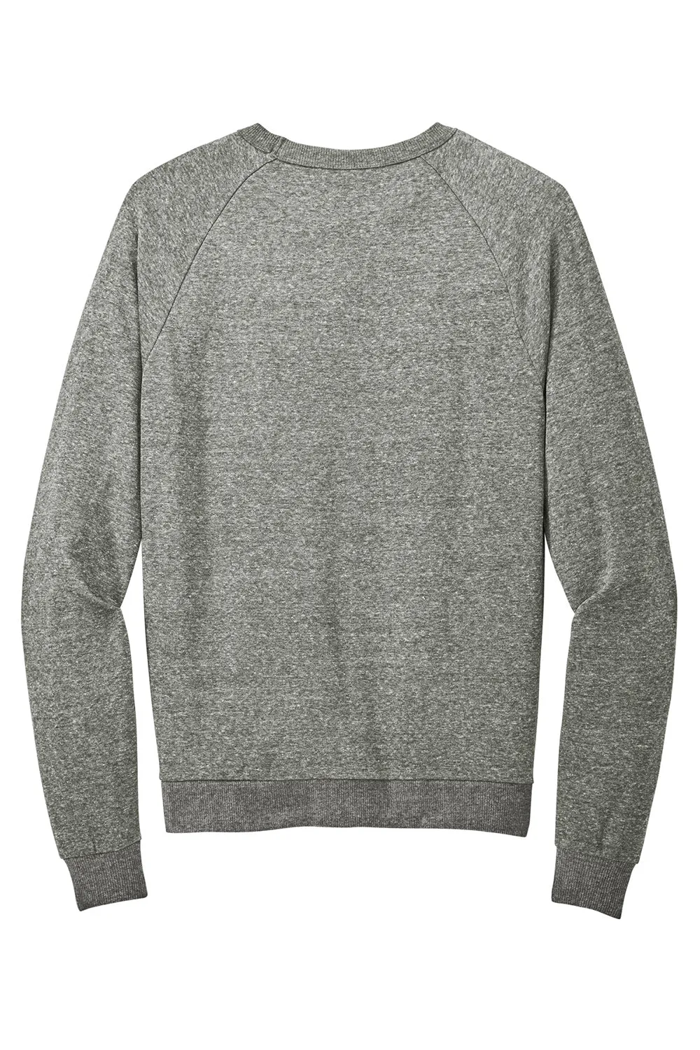 District Mens Perfect Tri Fleece Crewneck Sweatshirt - Heather Charcoal Grey