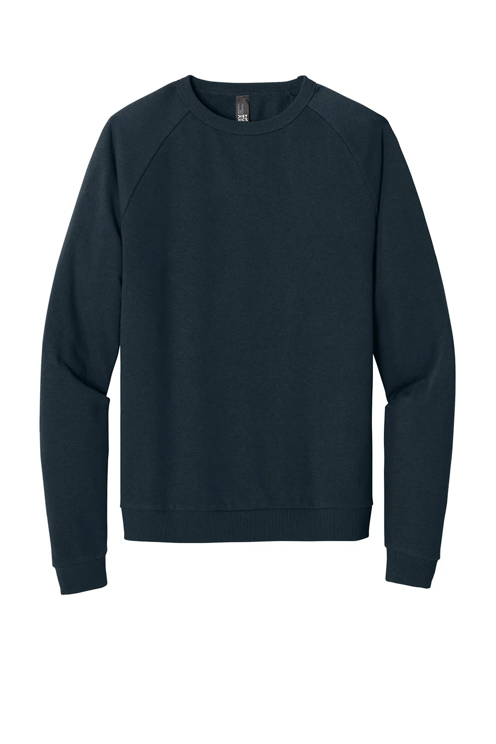 District Mens Perfect Tri Fleece Crewneck Sweatshirt - New Navy Blue