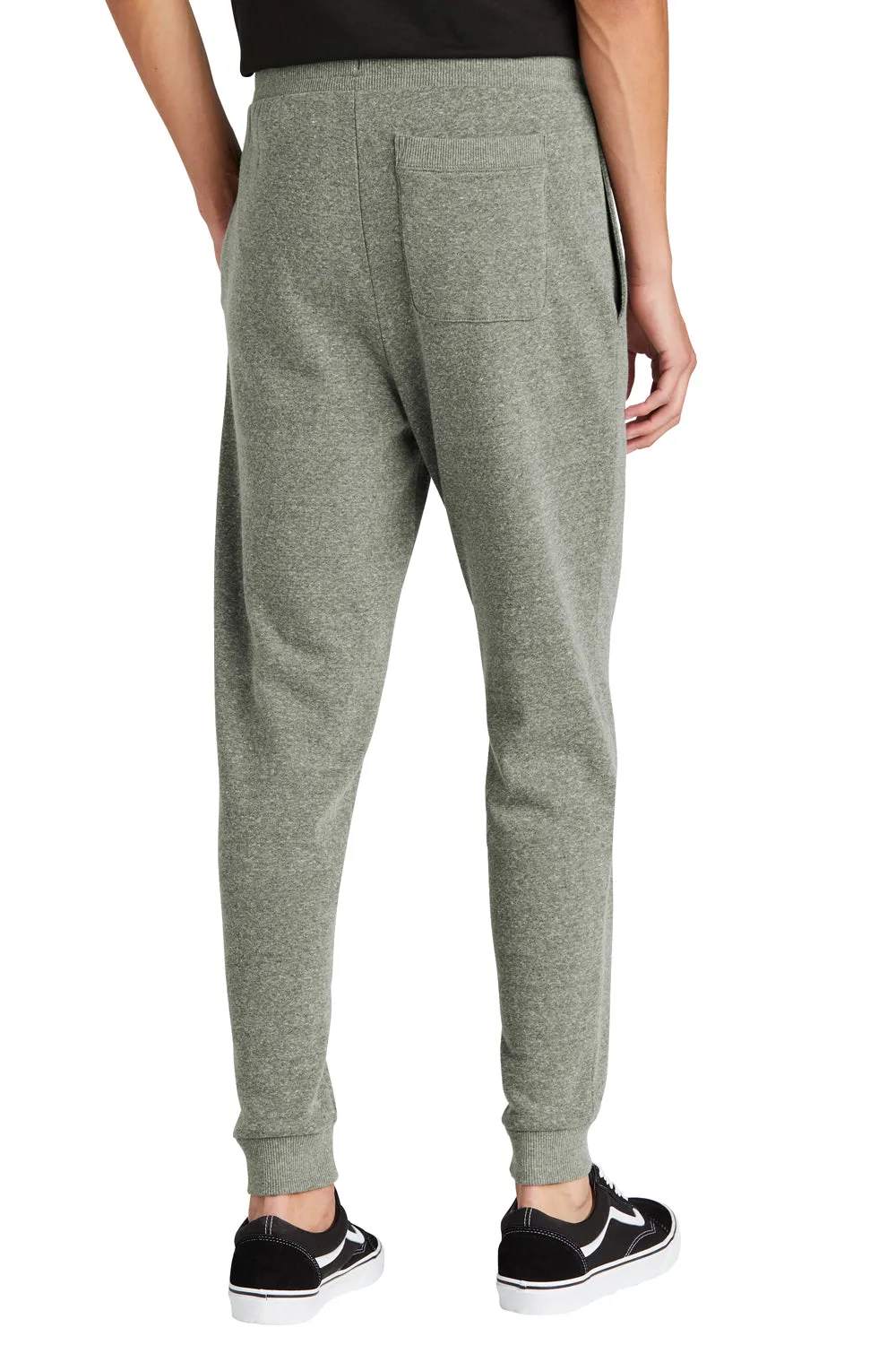 District Mens Perfect Tri Fleece Jogger Sweatpants w/ Pockets - Grey Frost