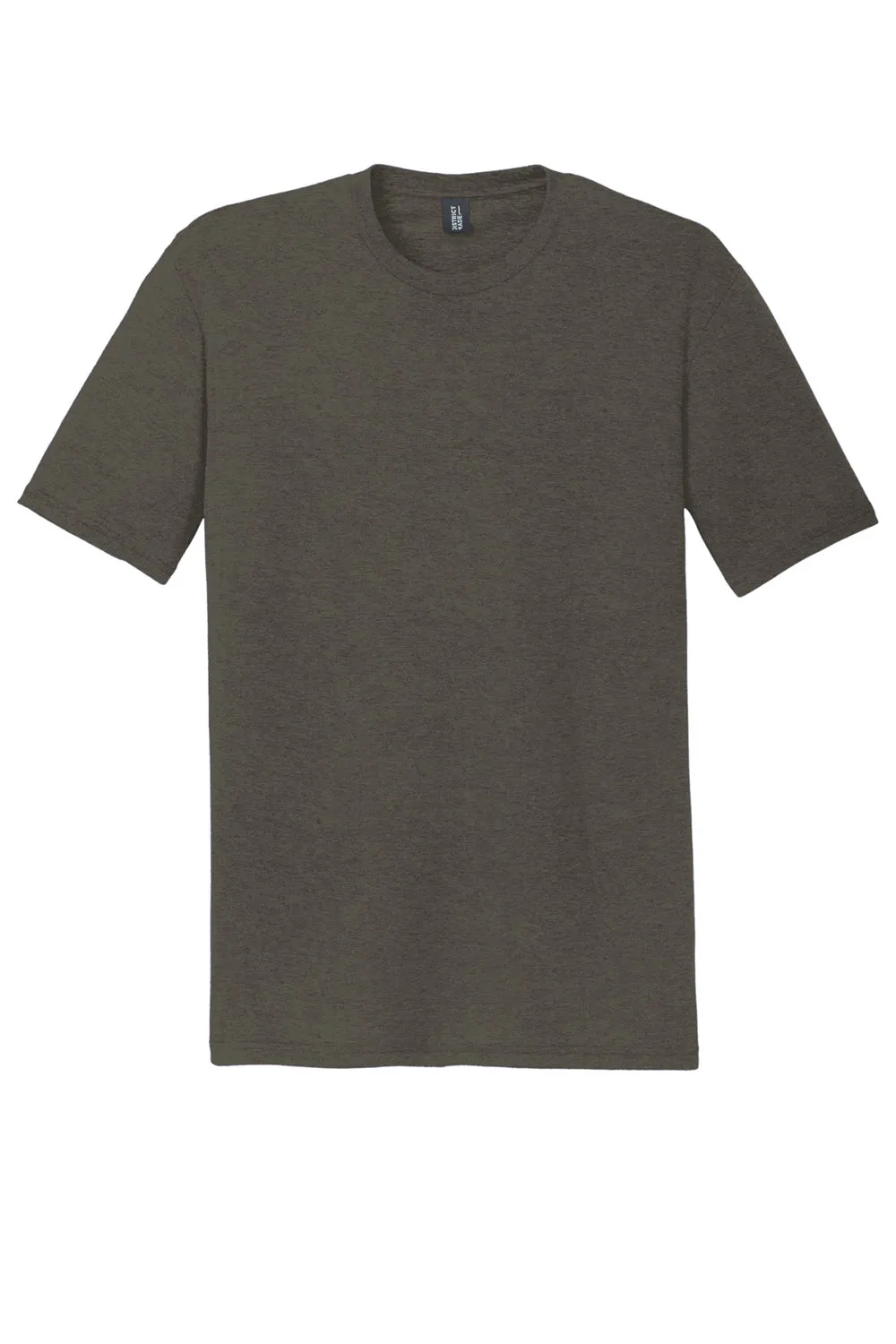 District Mens Perfect Tri Short Sleeve Crewneck T-Shirt - Deepest Grey