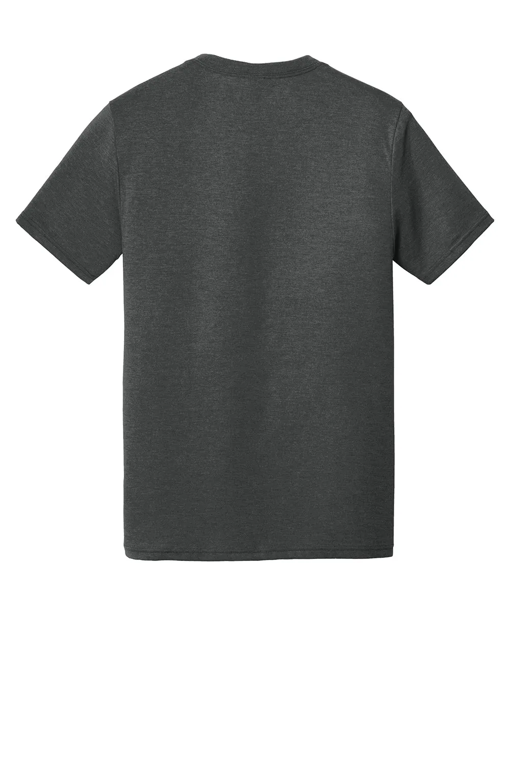District Mens Perfect Tri Short Sleeve V-Neck T-Shirt - Black Frost