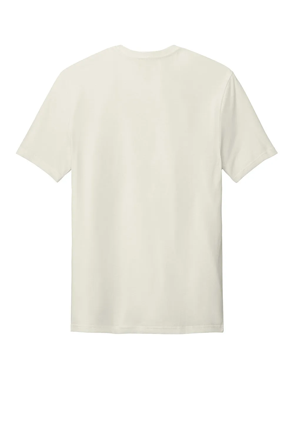 District Mens Perfect Weight CVC Short Sleeve Crewneck T-Shirt - White Onyx