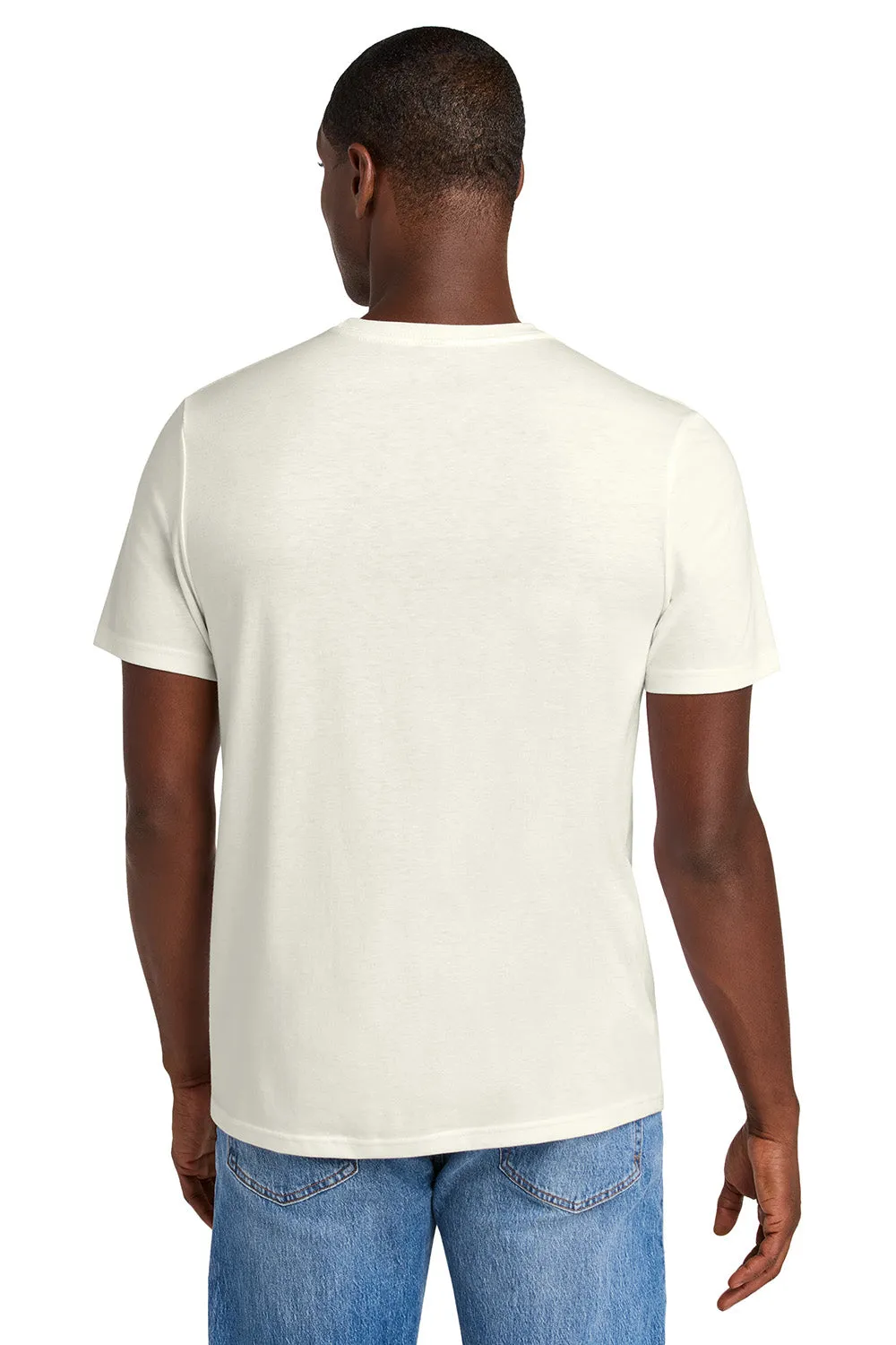 District Mens Perfect Weight CVC Short Sleeve Crewneck T-Shirt - White Onyx