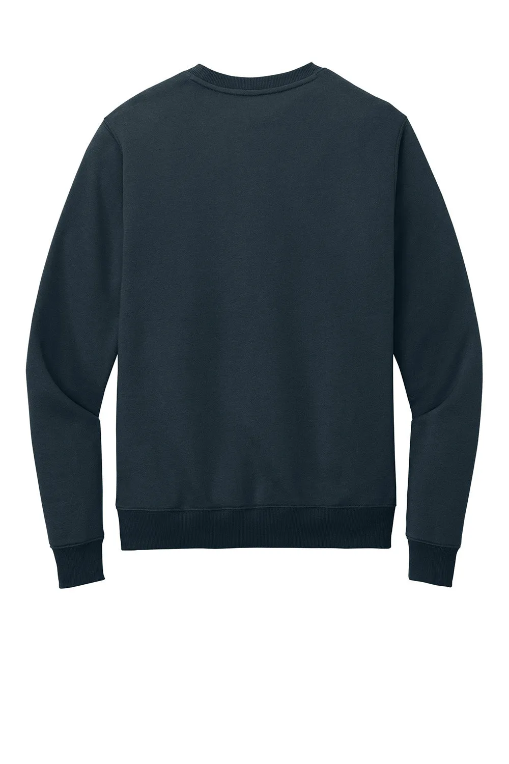 District Mens Perfect Weight Fleece Crewneck Sweatshirt - New Navy Blue