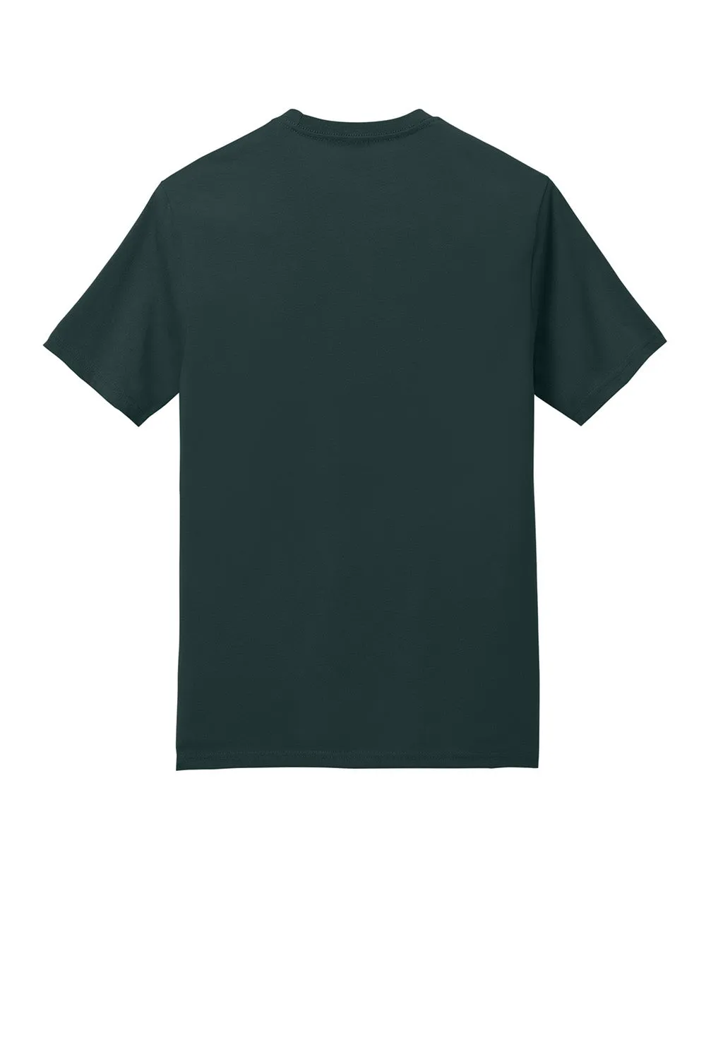 District Mens Perfect Weight Icon Short Sleeve Crewneck T-Shirt - Rainforest Green