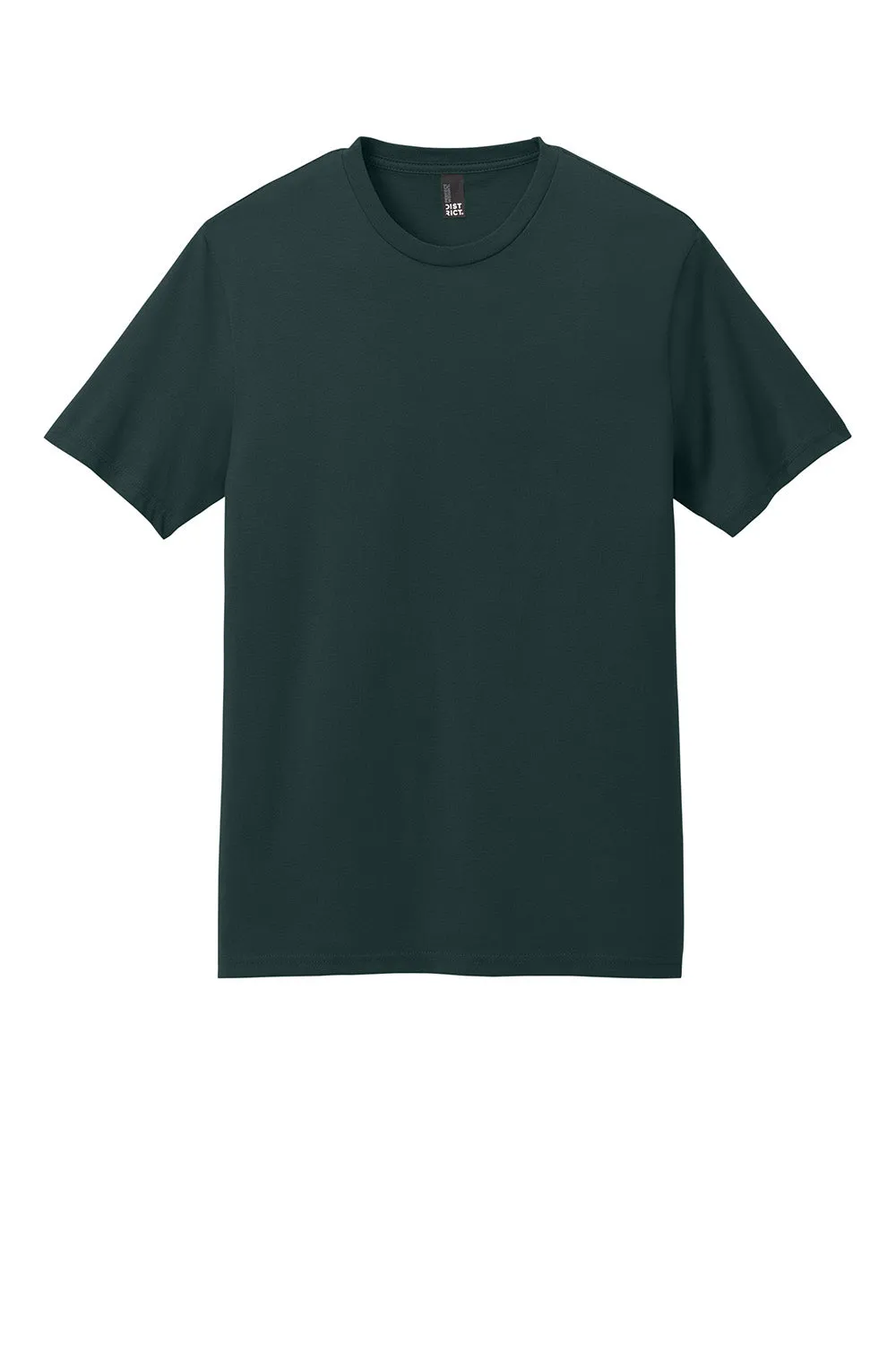 District Mens Perfect Weight Icon Short Sleeve Crewneck T-Shirt - Rainforest Green