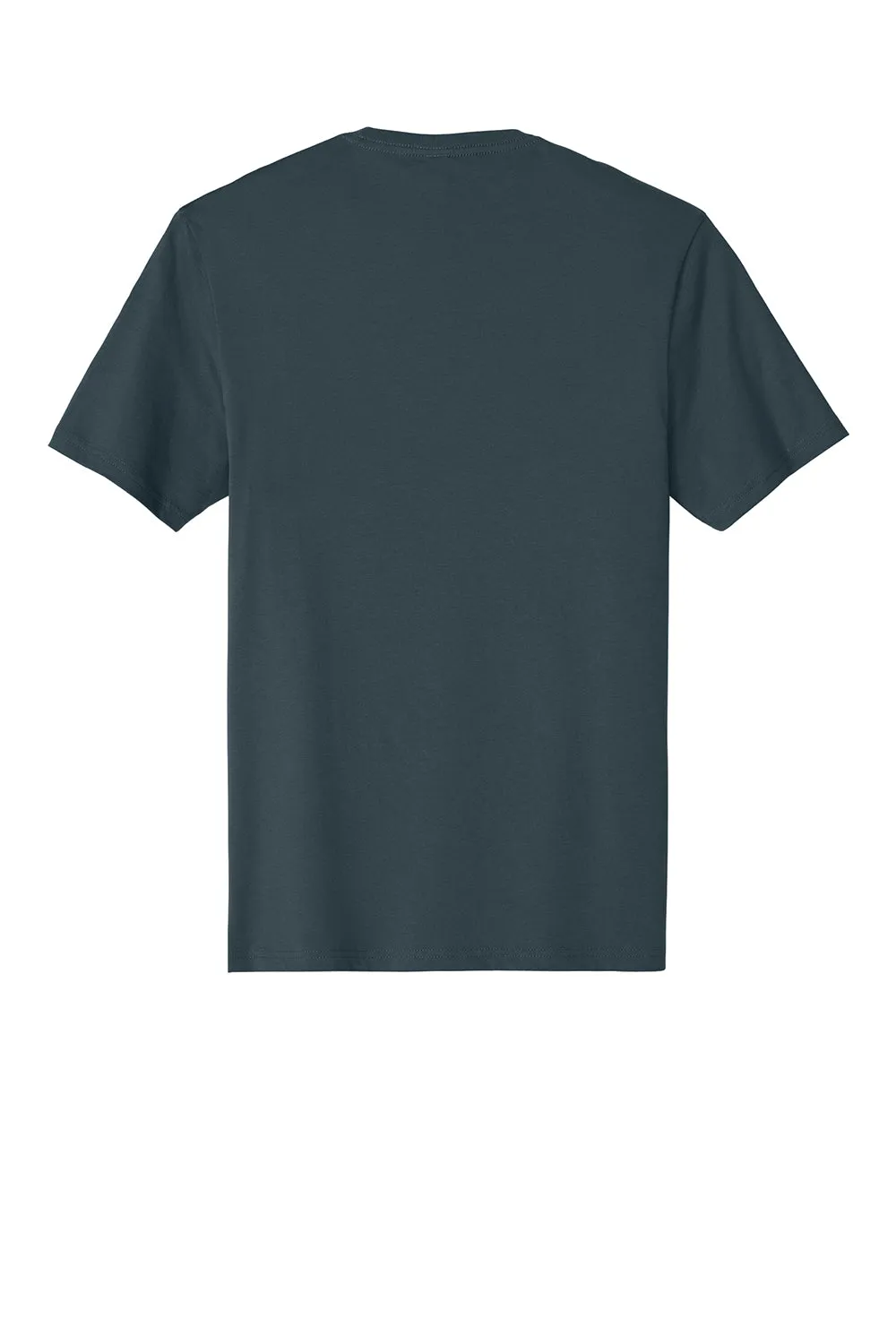 District Mens Perfect Weight Short Sleeve Crewneck T-Shirt - Deep Steel Blue