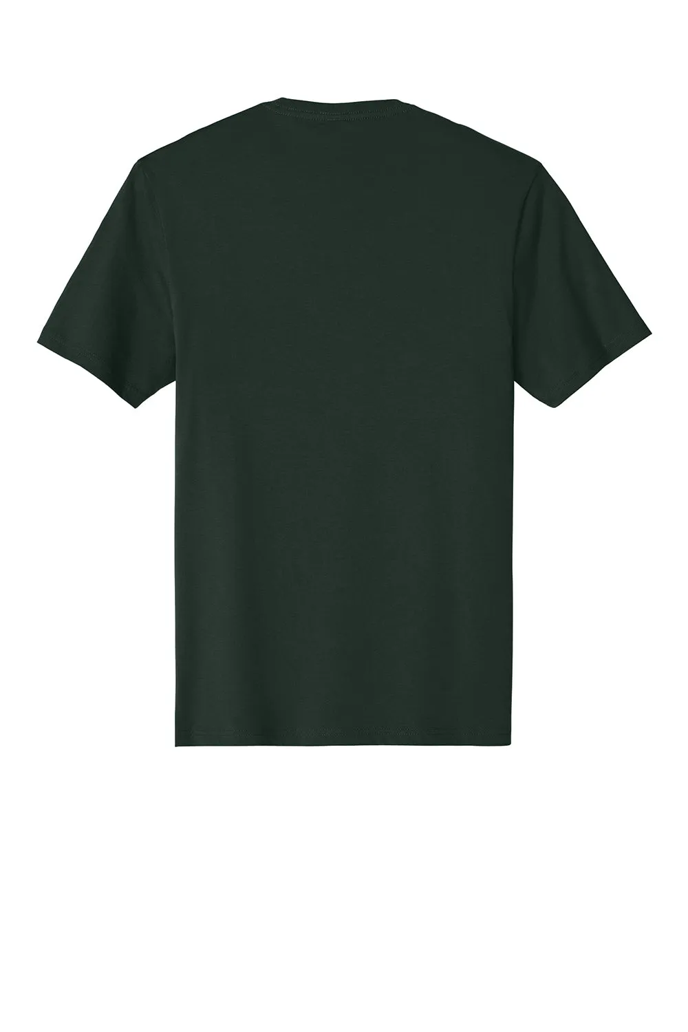 District Mens Perfect Weight Short Sleeve Crewneck T-Shirt - Forest Green - Closeout