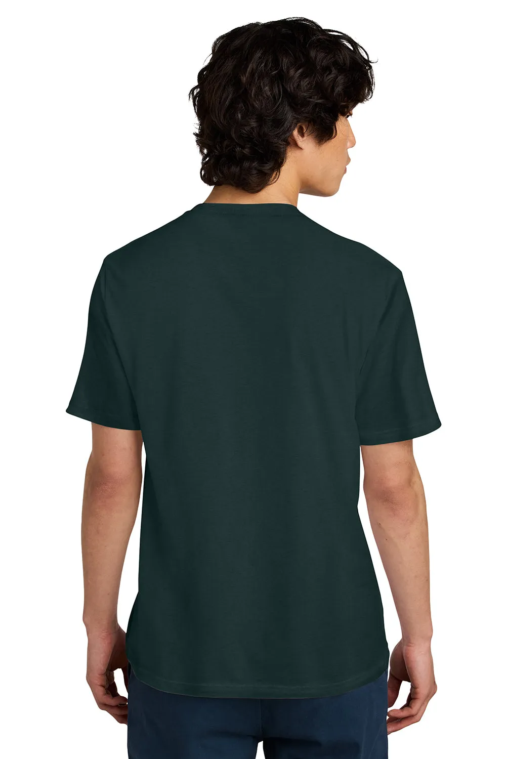 District Mens Perfect Weight Short Sleeve Crewneck T-Shirt - Rainforest Green