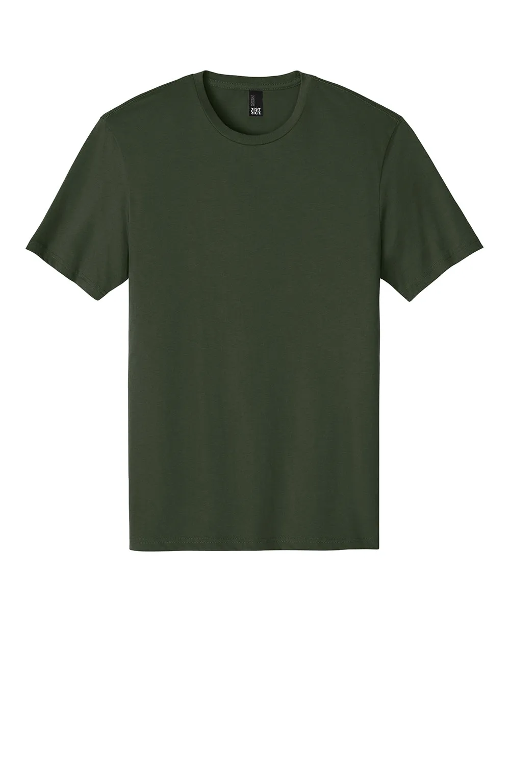 District Mens Perfect Weight Short Sleeve Crewneck T-Shirt - Thyme Green - Closeout