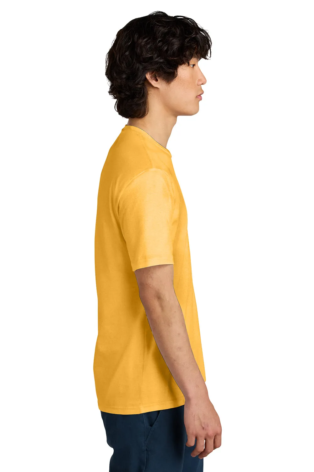 District Mens Perfect Weight Short Sleeve Crewneck T-Shirt - Warm Gold