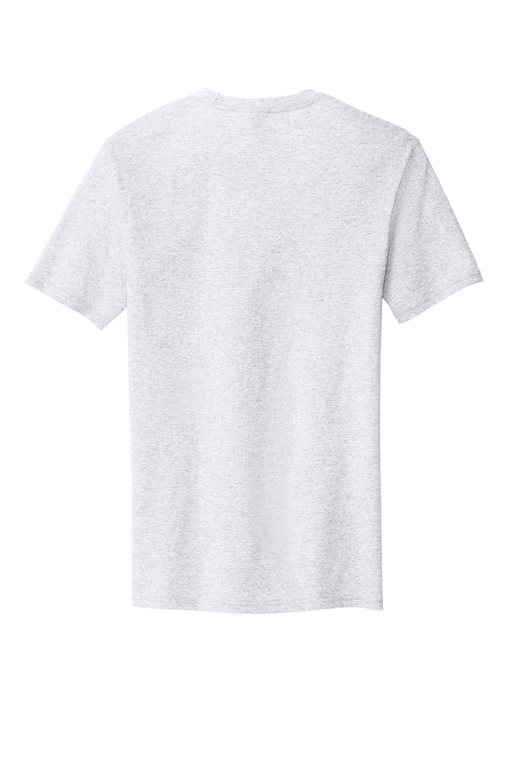 District Mens The Concert Short Sleeve Crewneck T-Shirt - Heather White