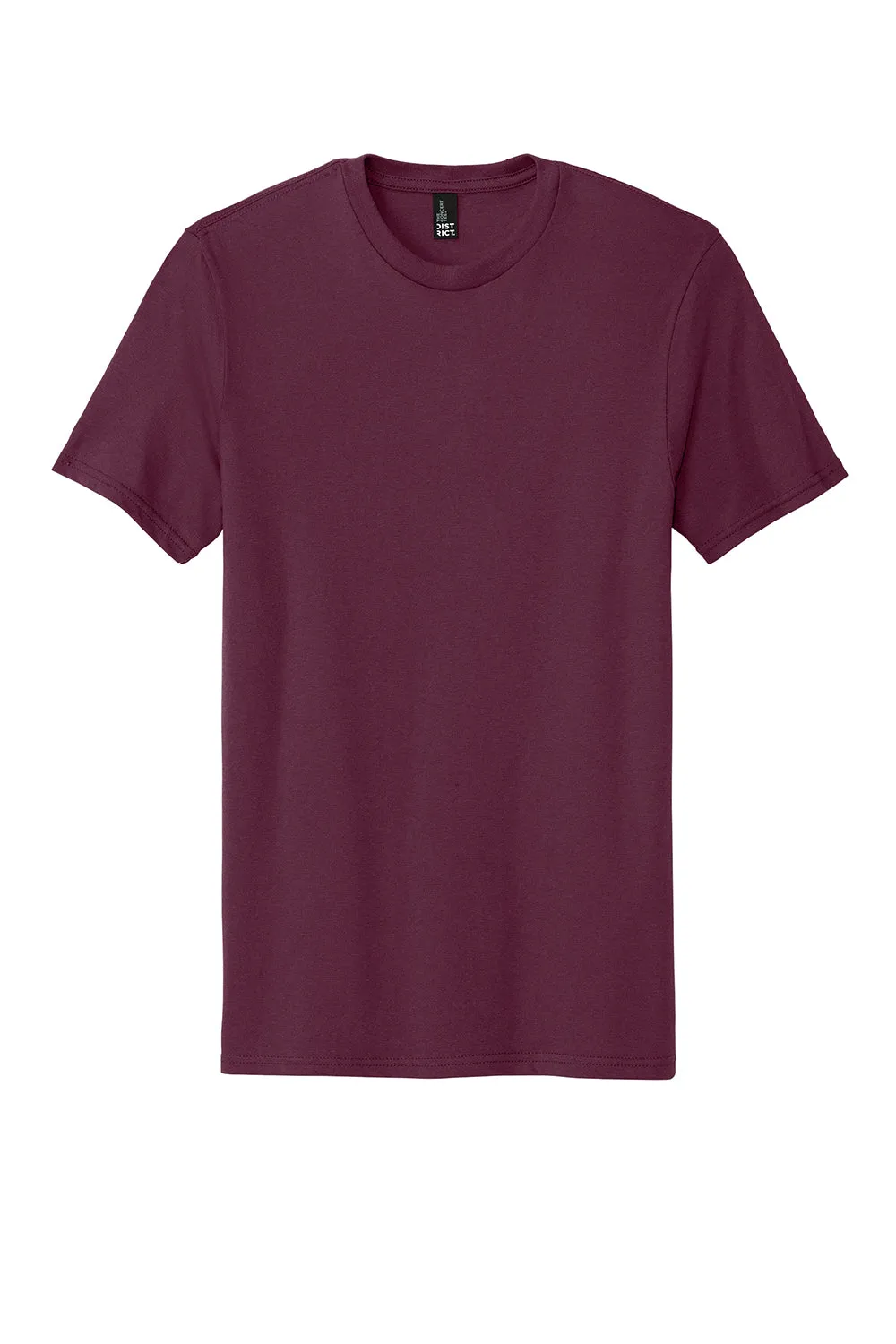 District Mens The Concert Short Sleeve Crewneck T-Shirt - Maroon