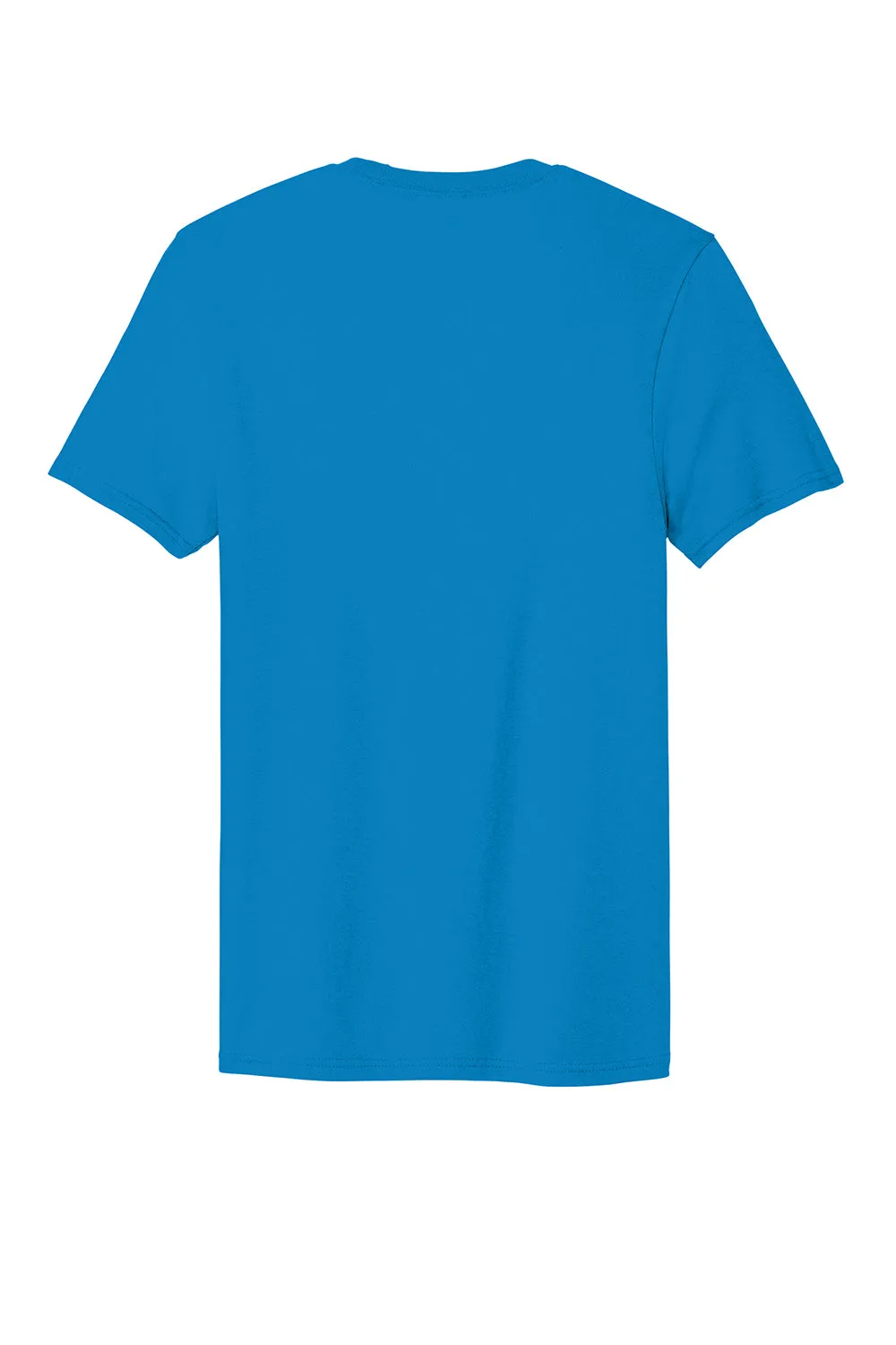 District Mens The Concert Short Sleeve Crewneck T-Shirt - Neon Blue