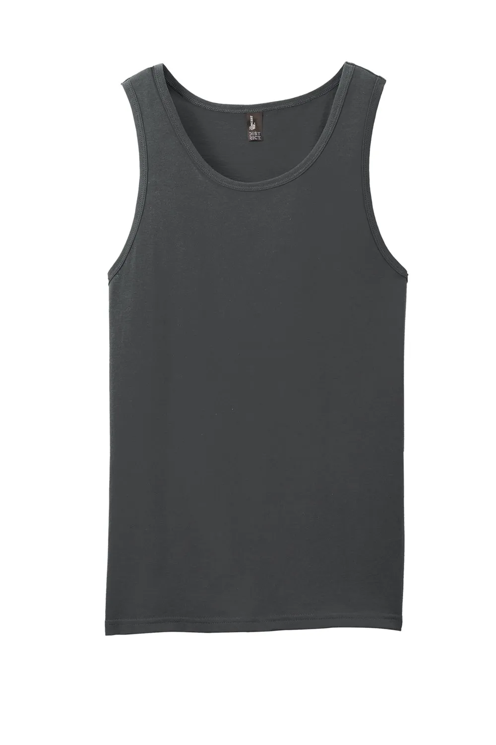 District Mens The Concert Tank Top - Charcoal Grey