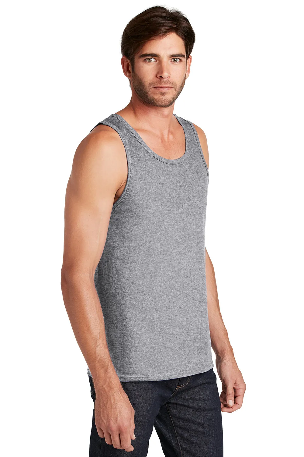 District Mens The Concert Tank Top - Heather Grey