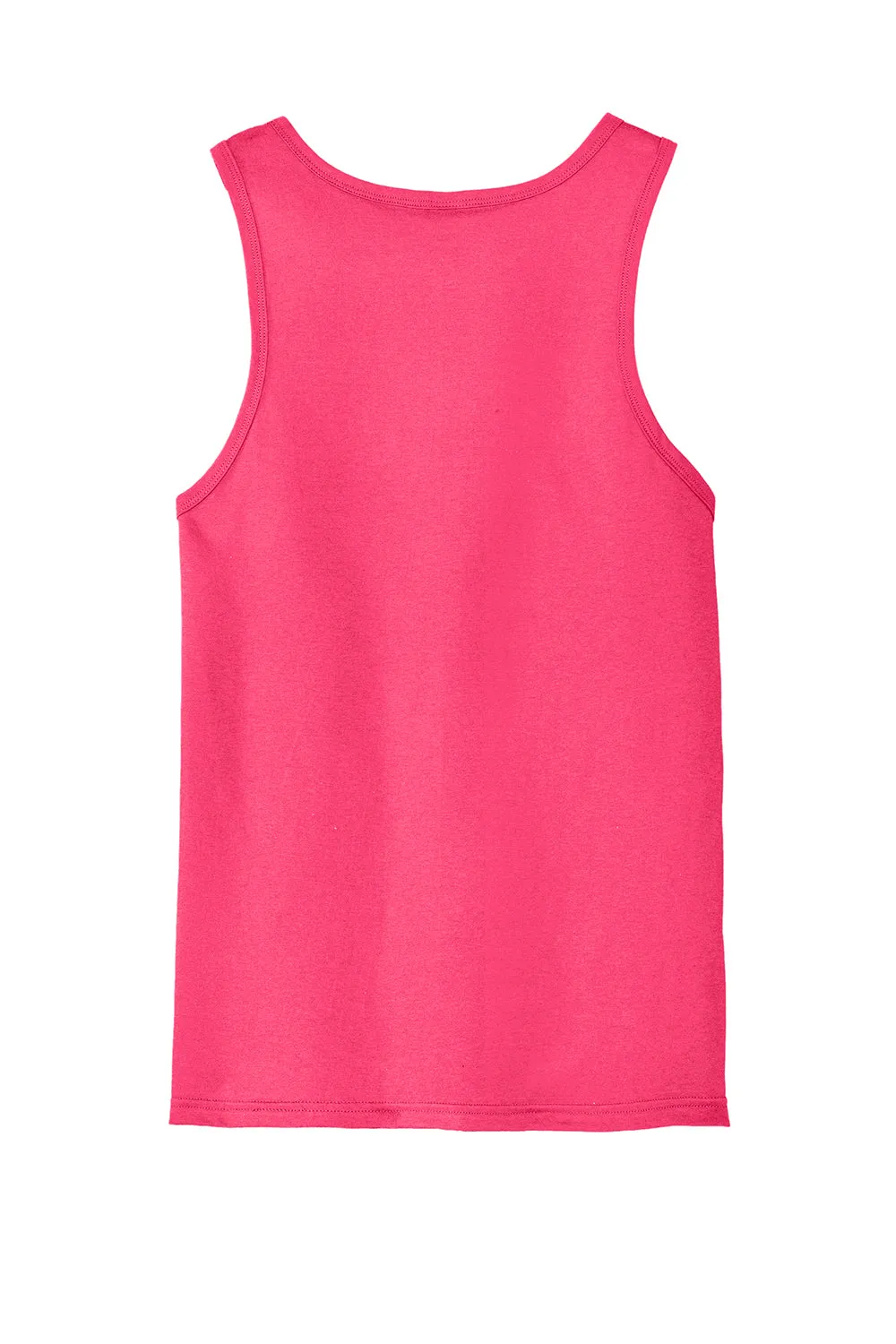 District Mens The Concert Tank Top - Neon Pink