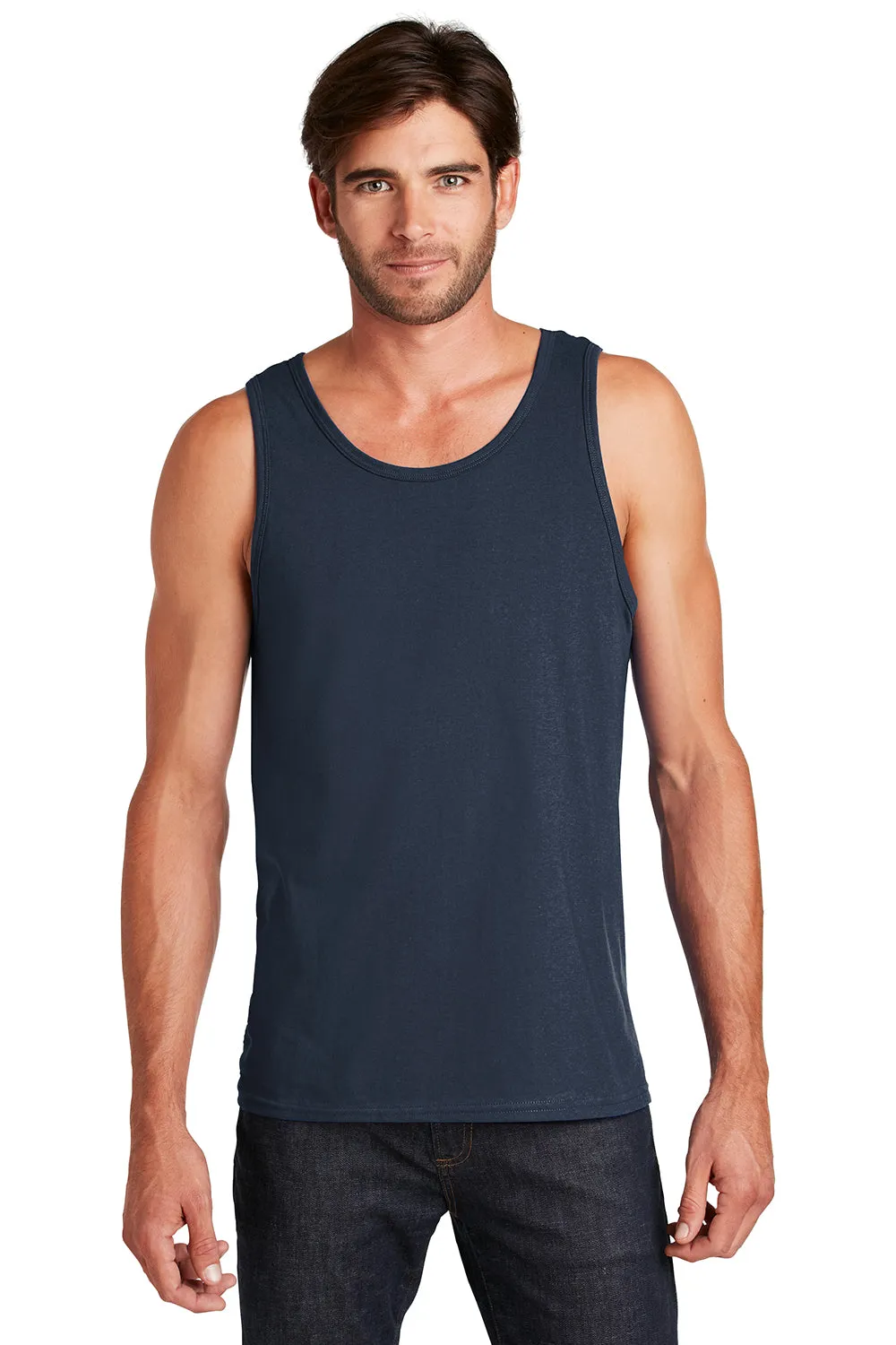 District Mens The Concert Tank Top - New Navy Blue