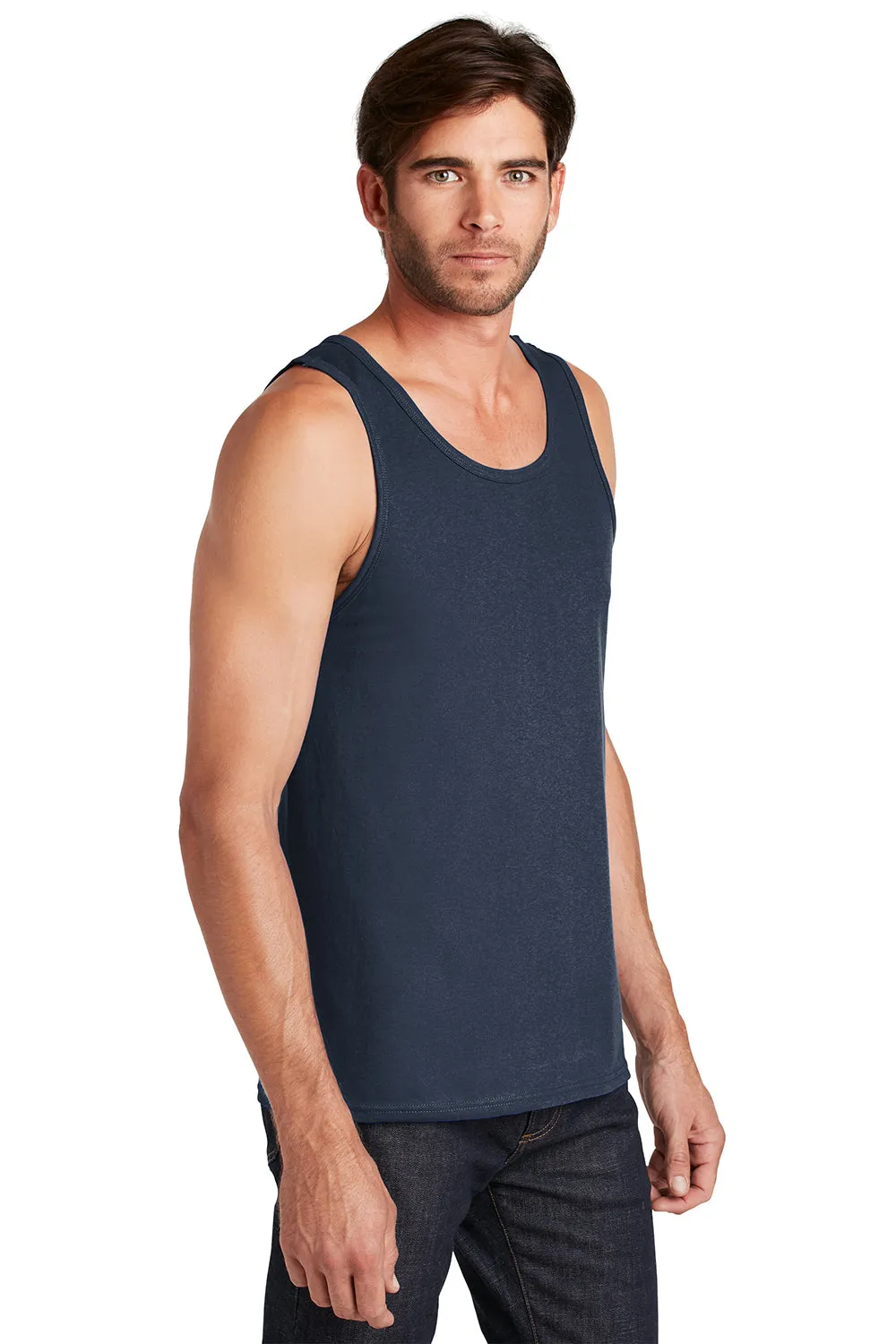 District Mens The Concert Tank Top - New Navy Blue