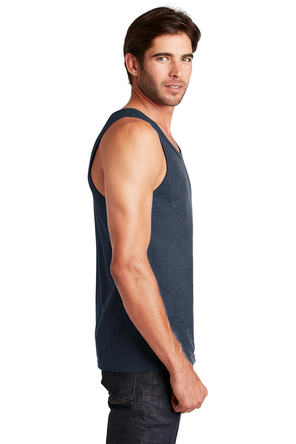 District Mens The Concert Tank Top - New Navy Blue