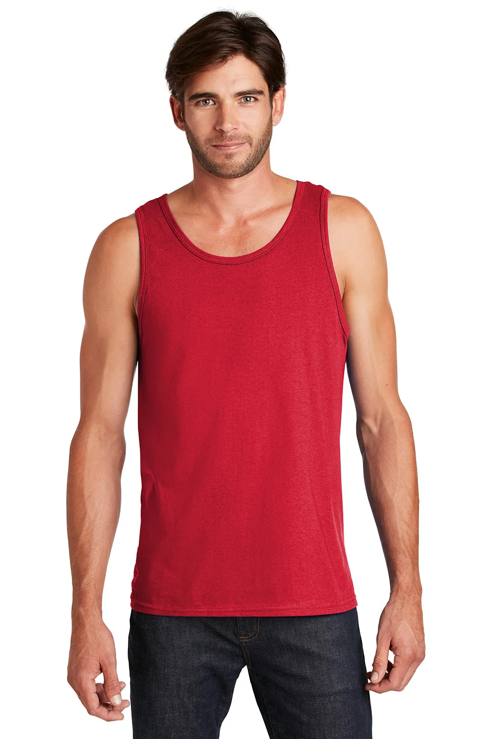 District Mens The Concert Tank Top - New Red