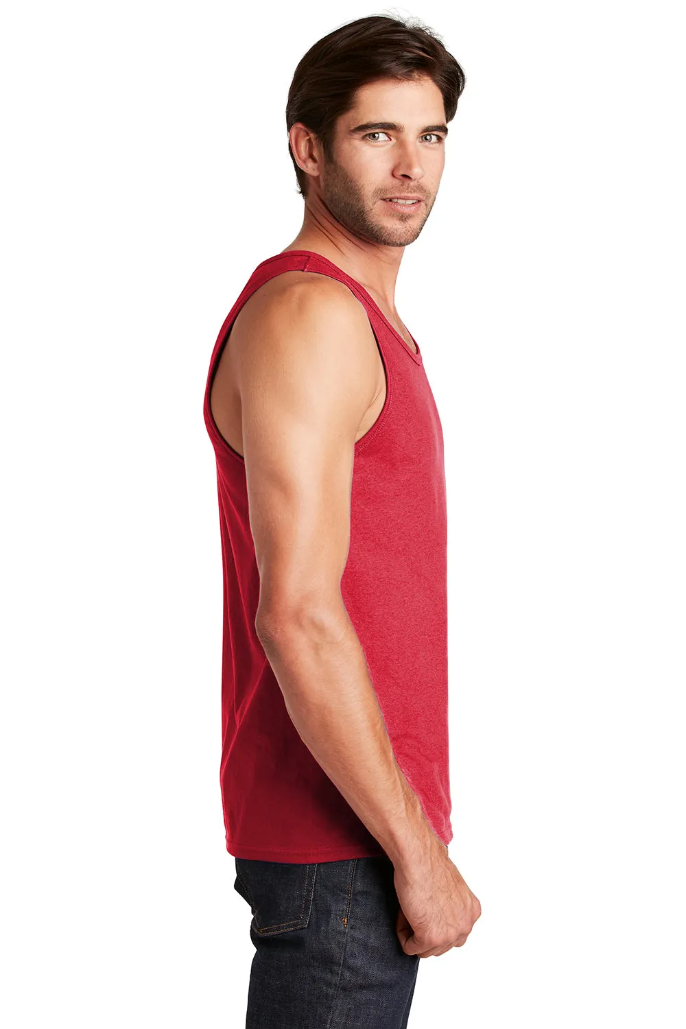 District Mens The Concert Tank Top - New Red