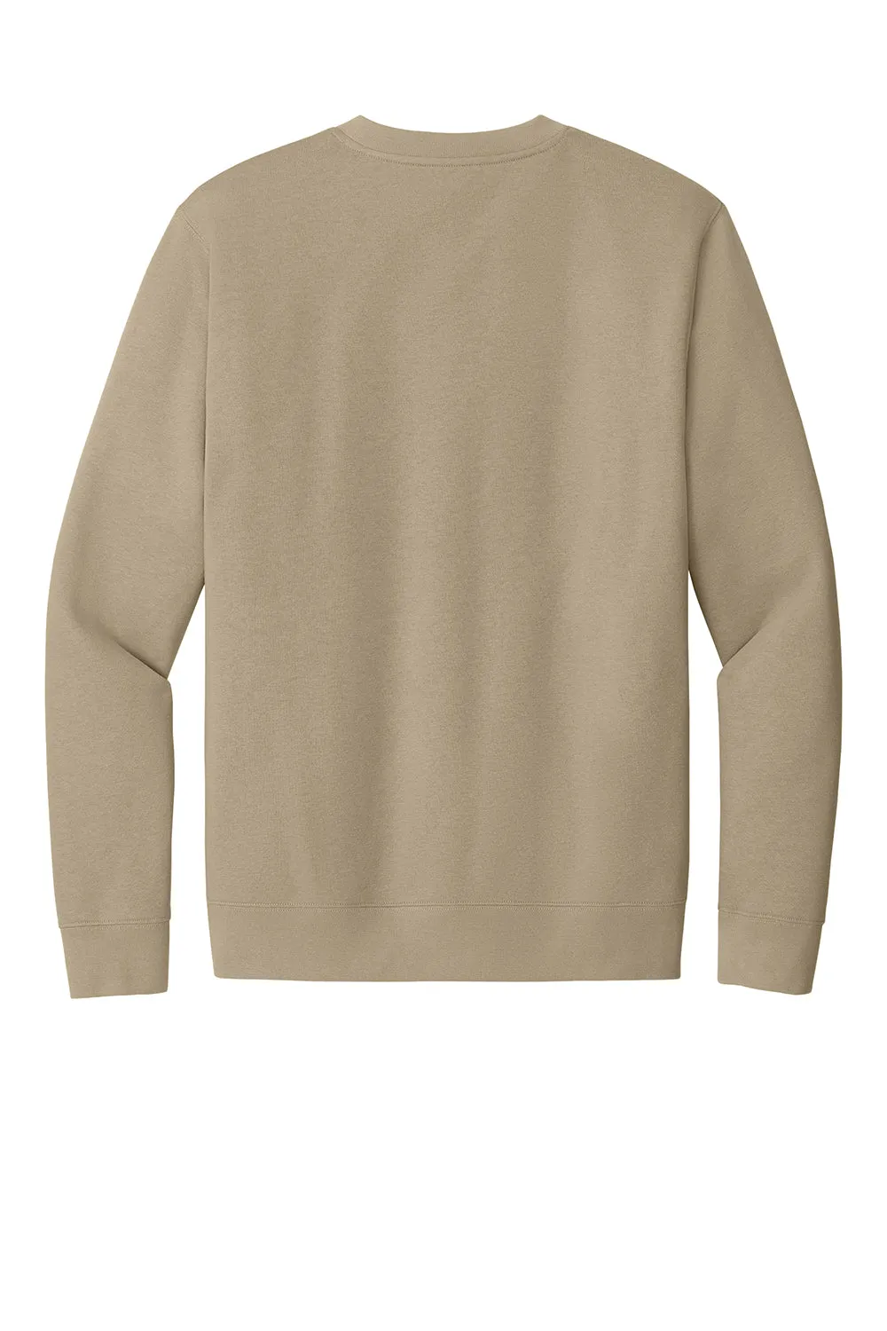 District Mens Very Important Fleece Crewneck Sweatshirt - Desert Tan