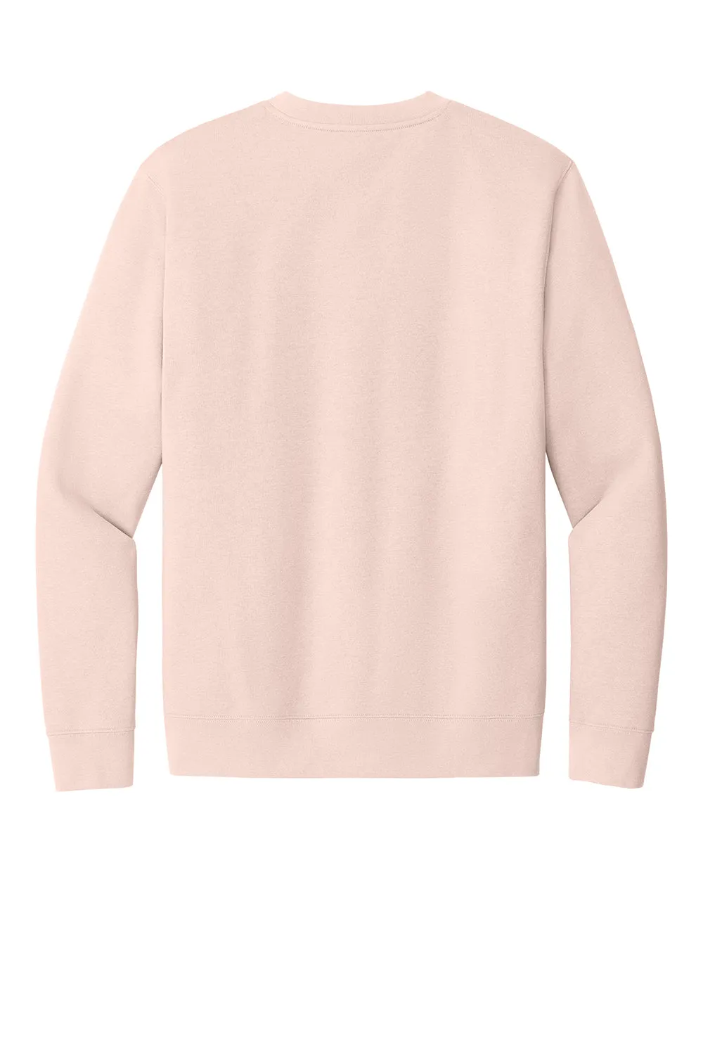 District Mens Very Important Fleece Crewneck Sweatshirt - Rosewater Pink