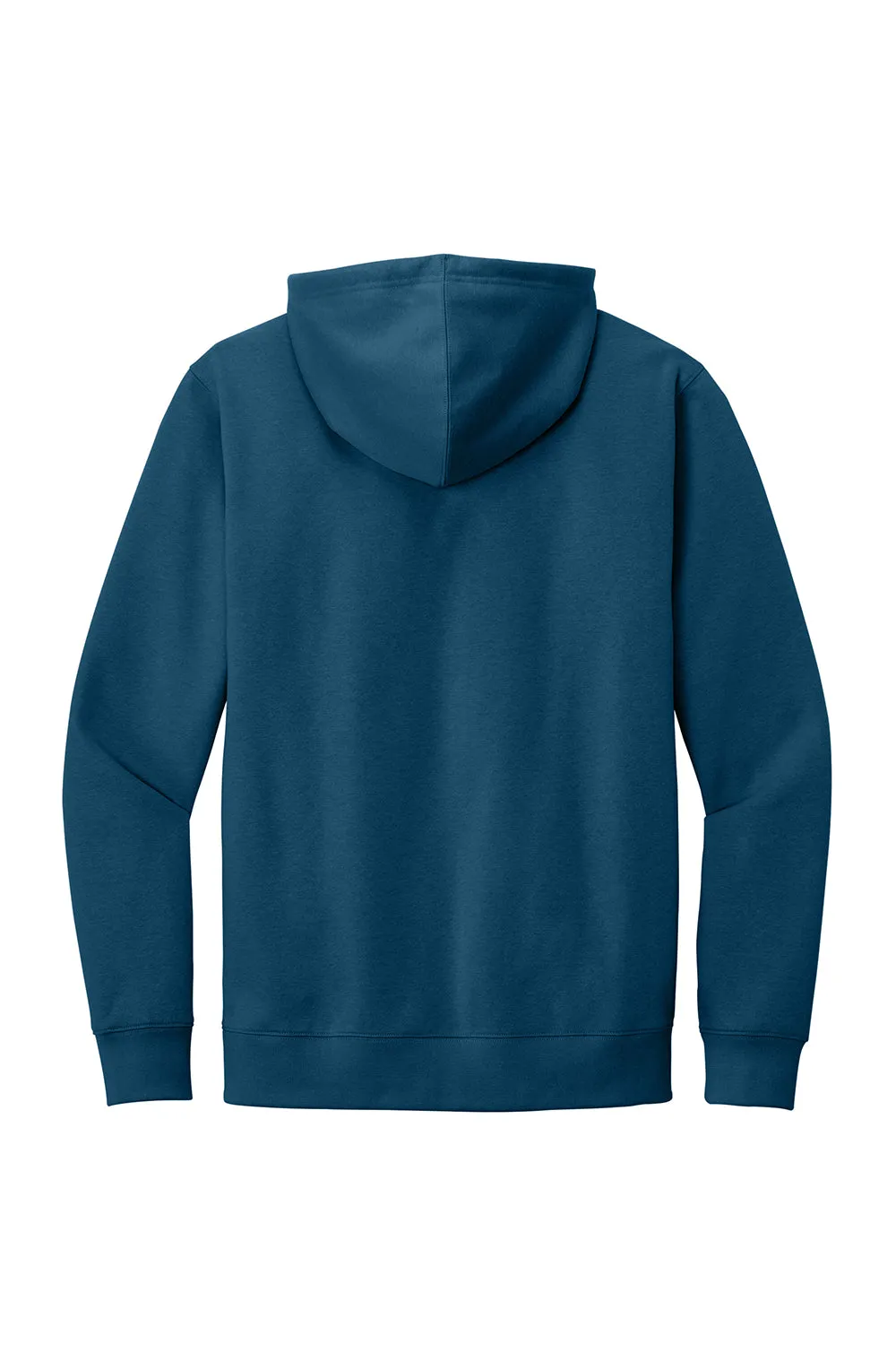 District Mens Very Important Fleece Hooded Sweatshirt Hoodie w/ Pouch Pocket - Neptune Blue