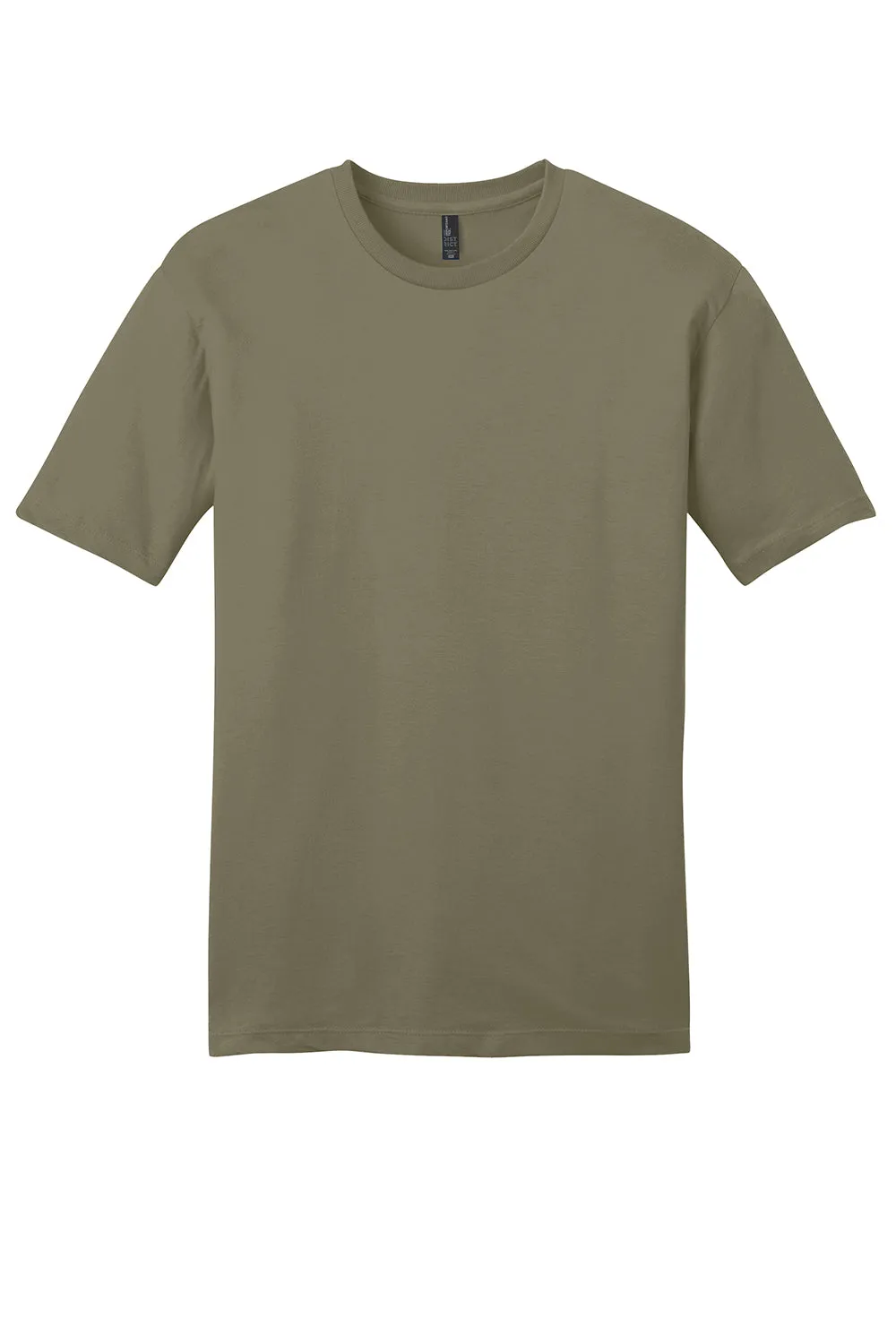 District Mens Very Important Short Sleeve Crewneck T-Shirt - Coyote Brown