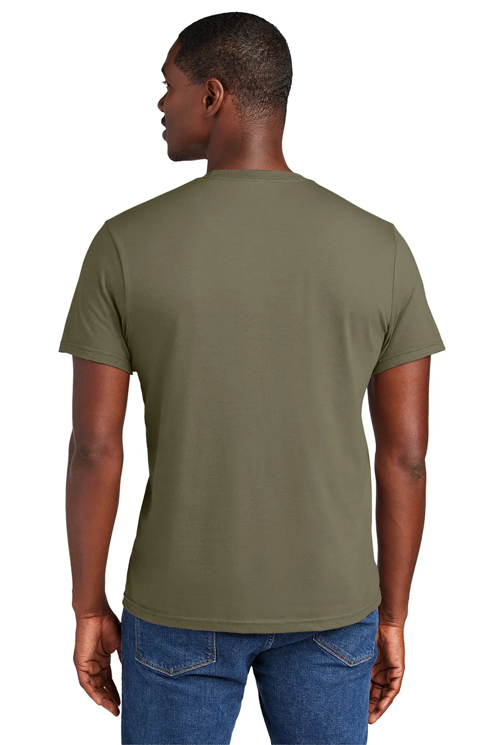 District Mens Very Important Short Sleeve Crewneck T-Shirt - Coyote Brown