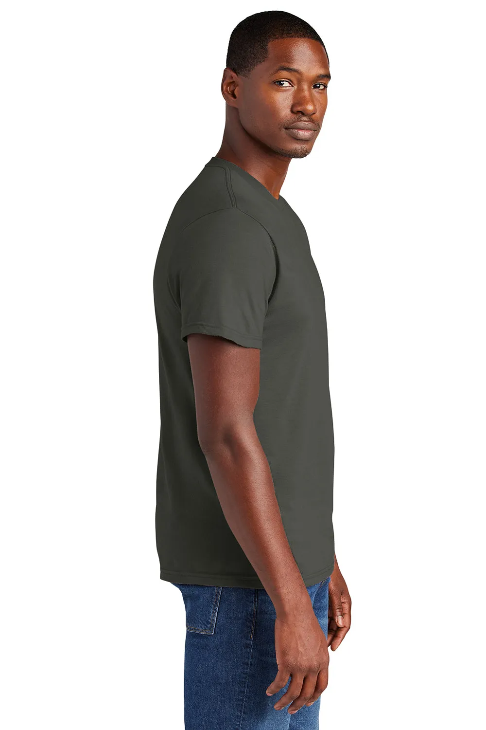 District Mens Very Important Short Sleeve Crewneck T-Shirt - Deepest Grey