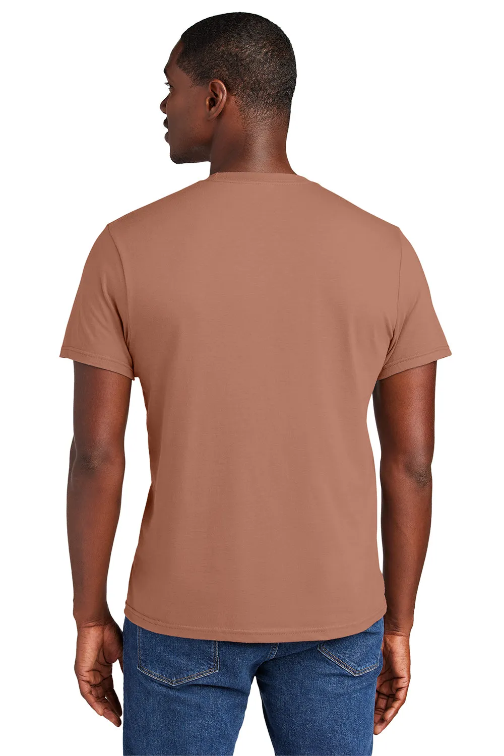 District Mens Very Important Short Sleeve Crewneck T-Shirt - Desert Rose