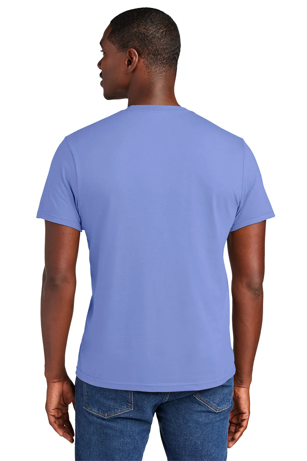 District Mens Very Important Short Sleeve Crewneck T-Shirt - Electric Purple
